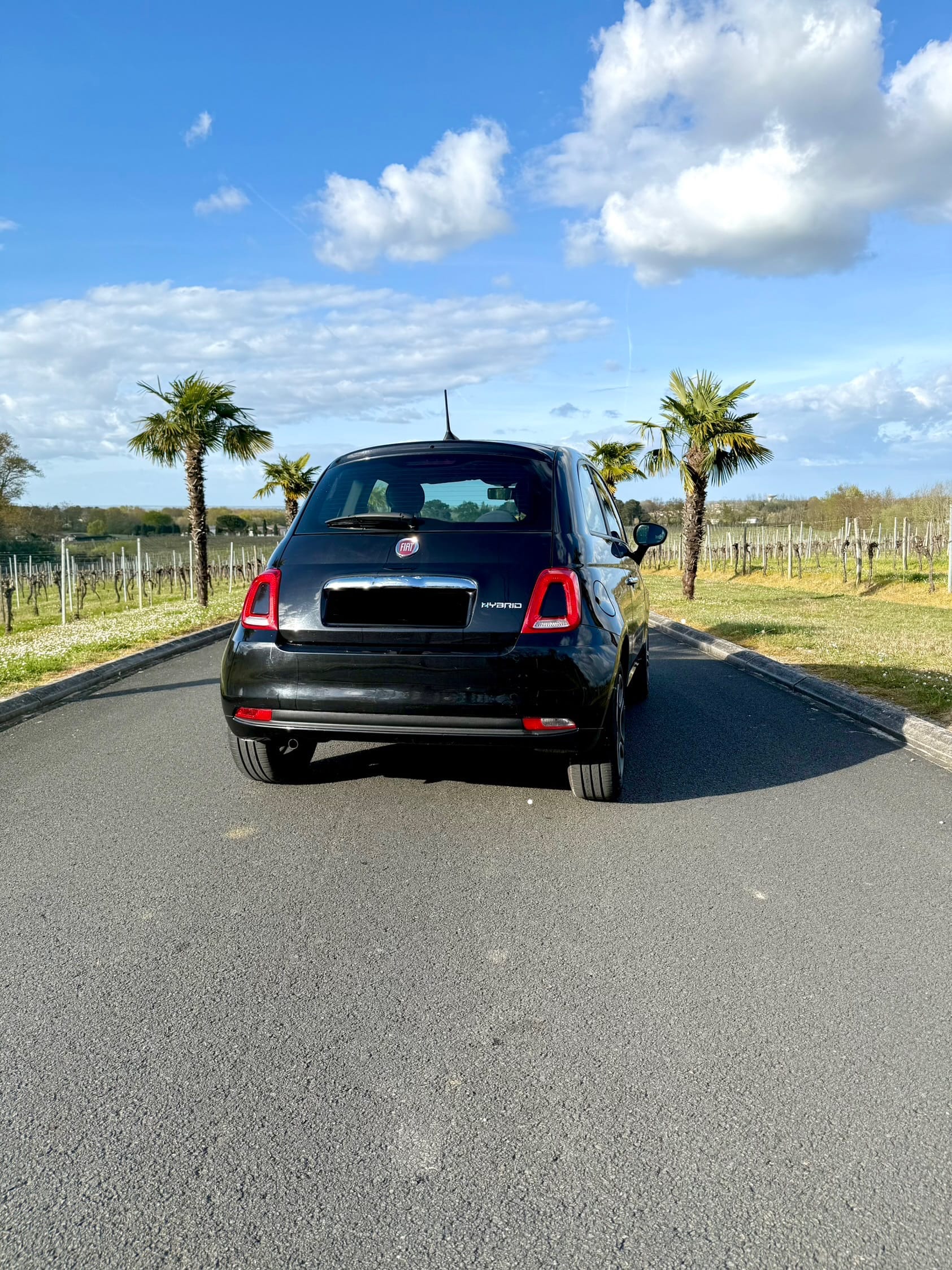 Fiat 500 avec GPS