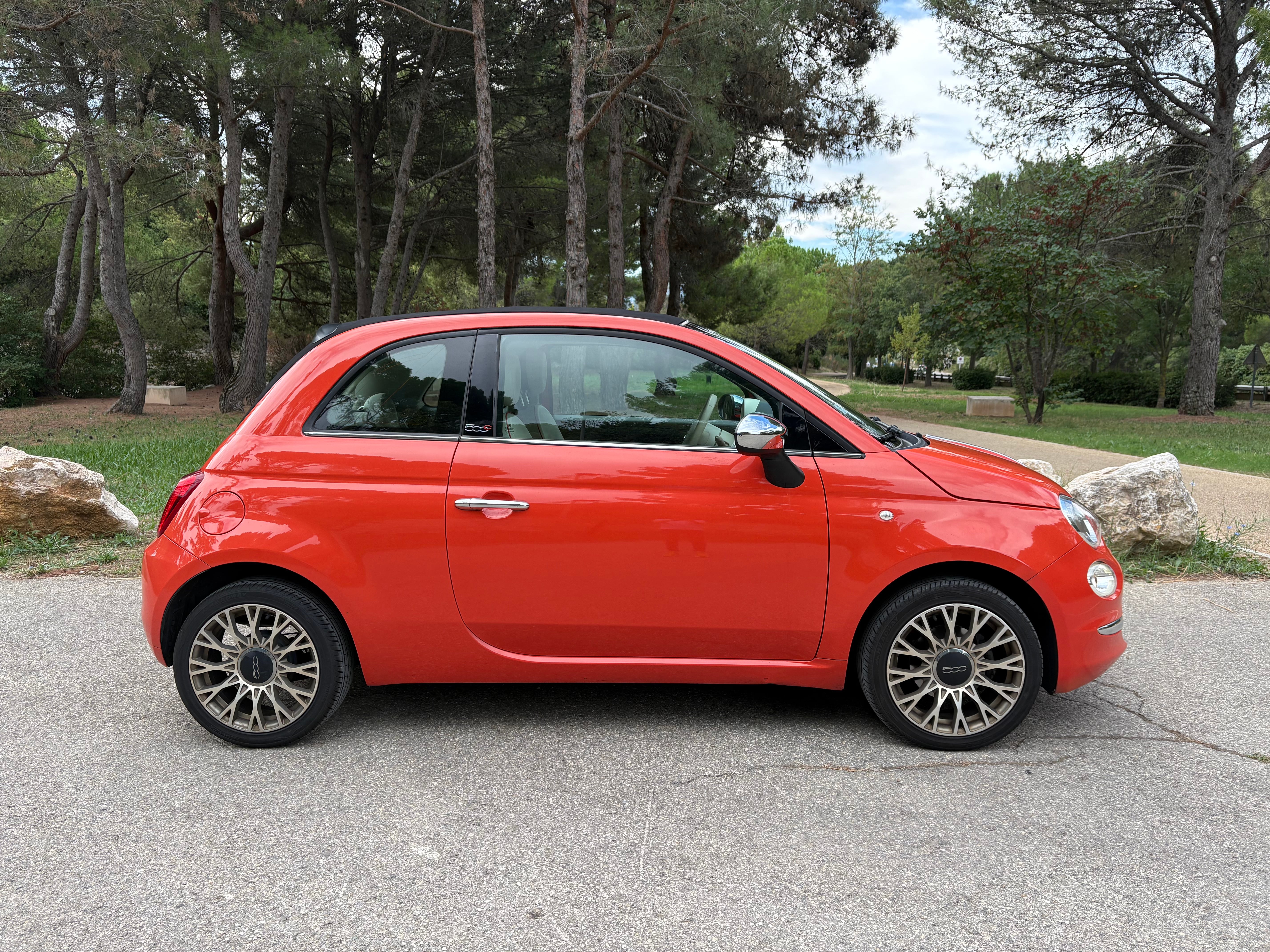 Fiat 500 C with Air conditioning