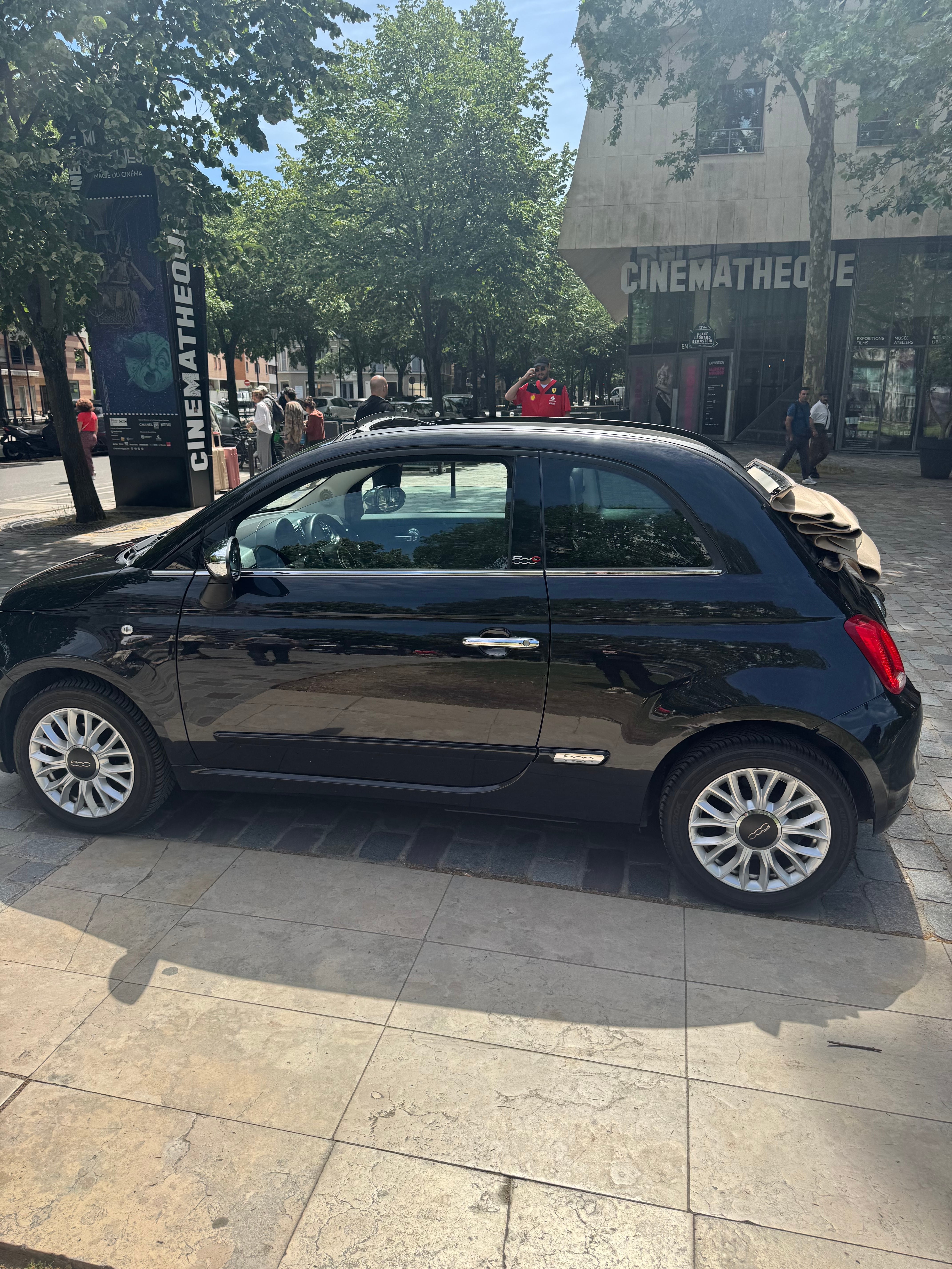Fiat 500 C avec Climatisation