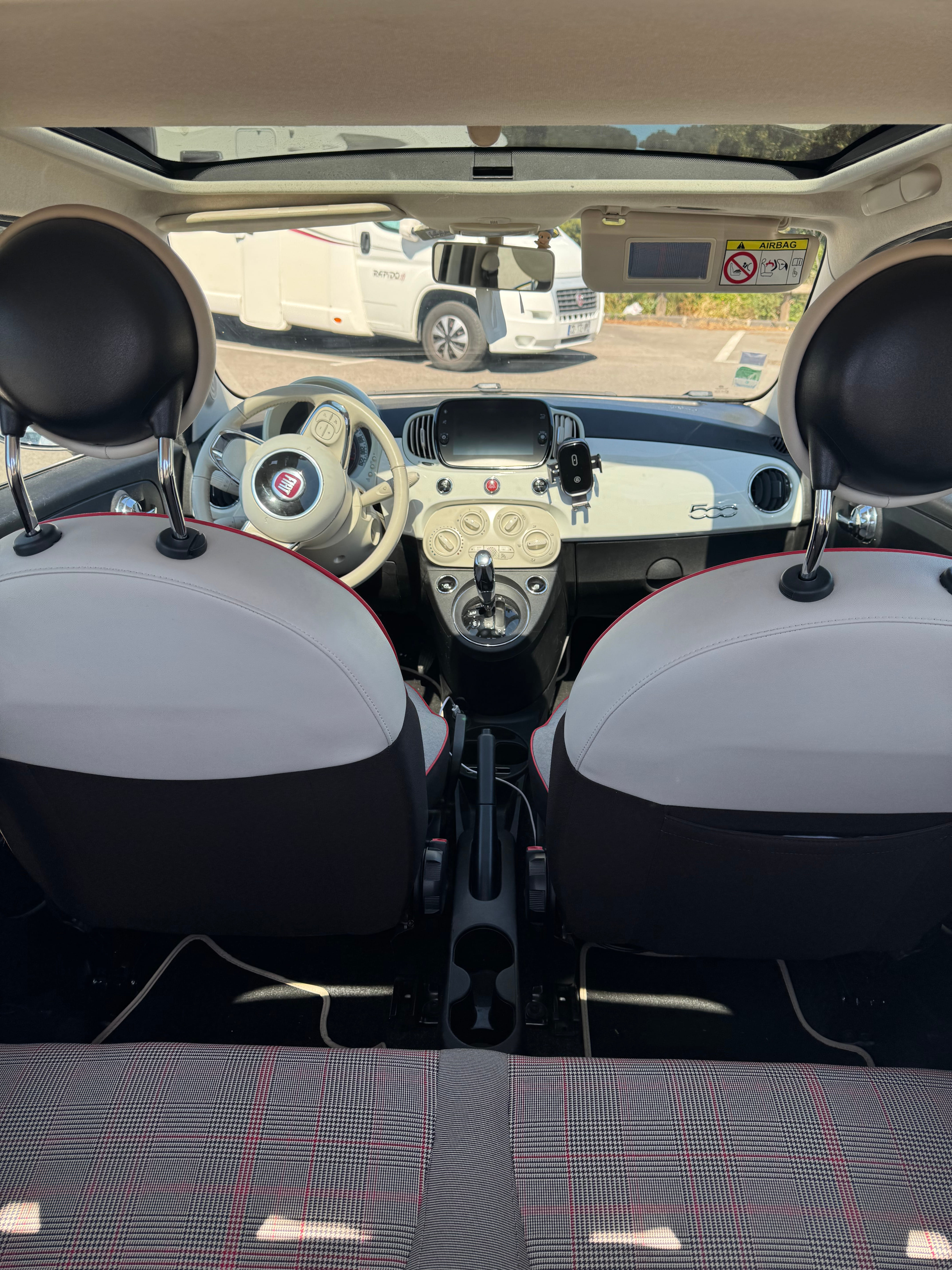 Fiat 500 avec Régulateur de vitesse
