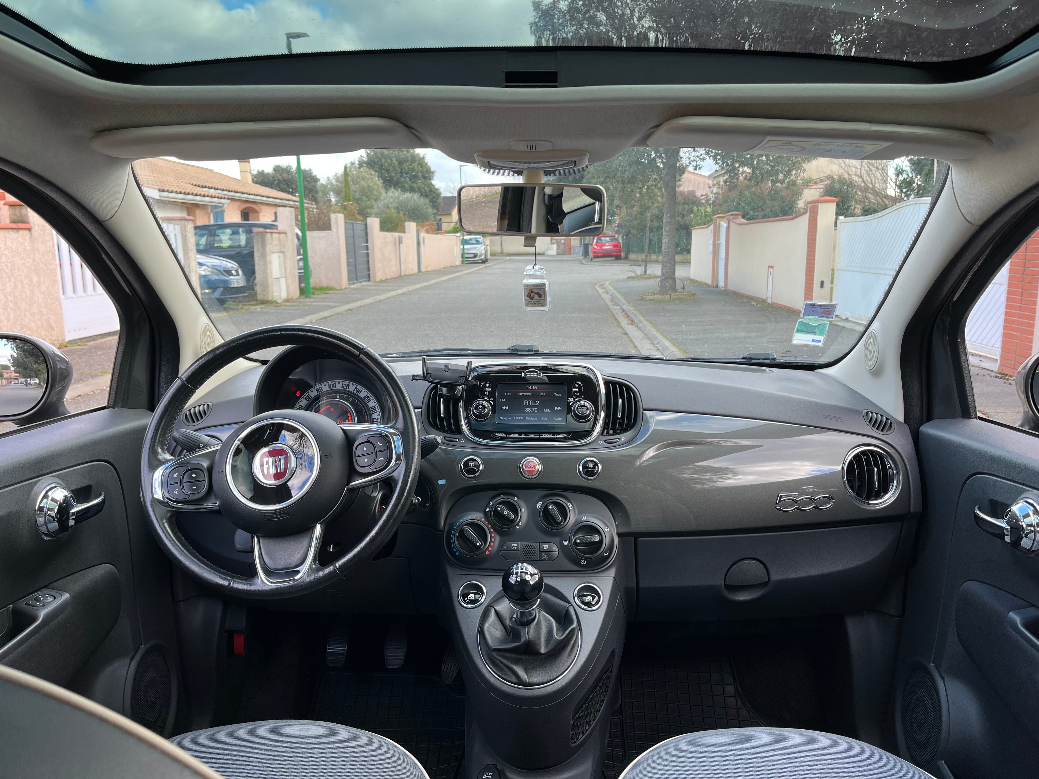 Fiat 500 avec Audio Bluetooth