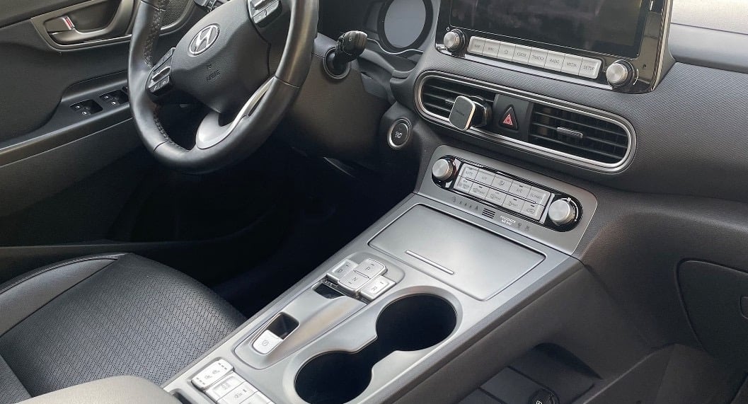 Hyundai Kona Electric med GPS