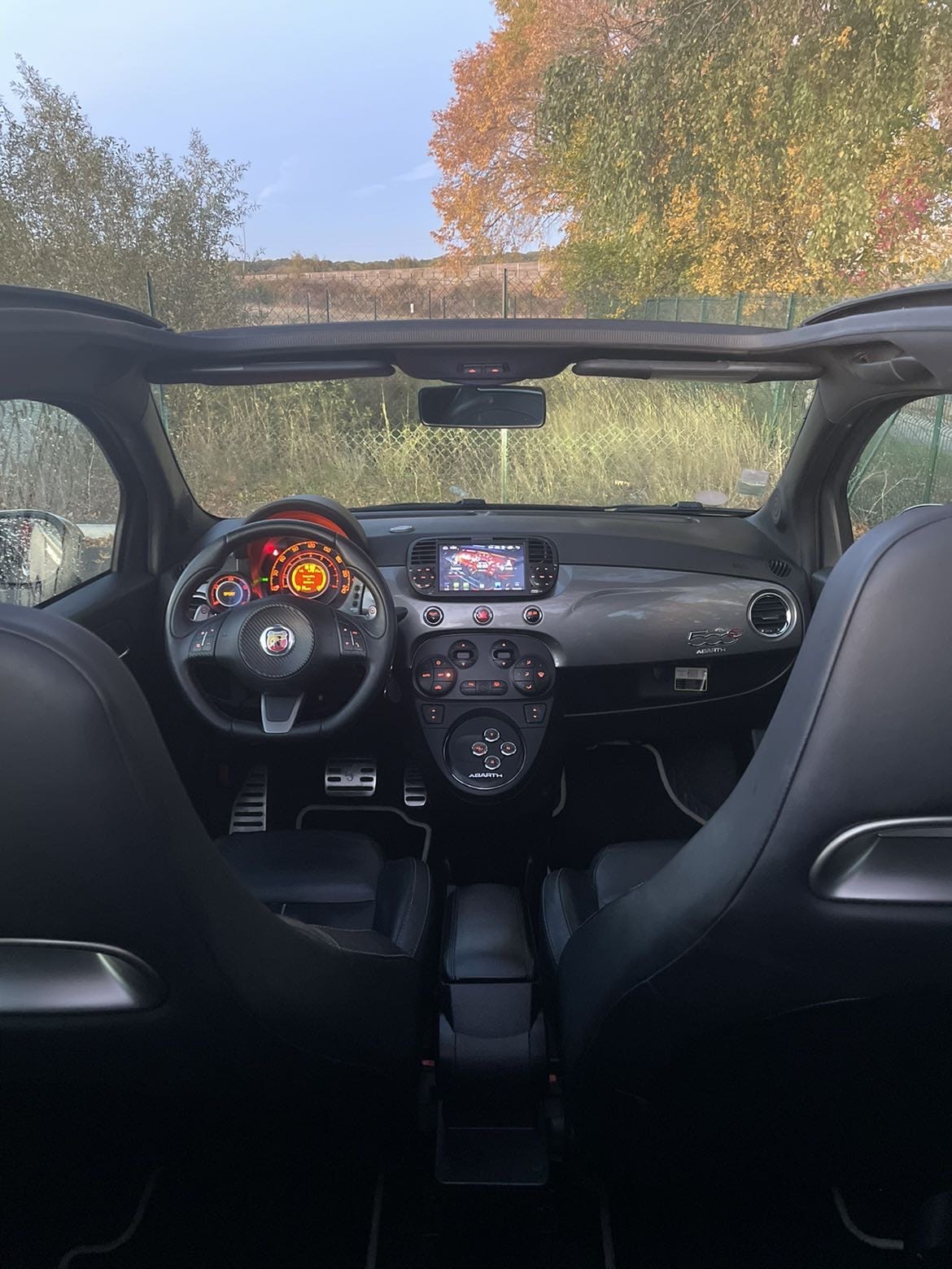 Fiat 500 Abarth avec Entrée audio / iPod