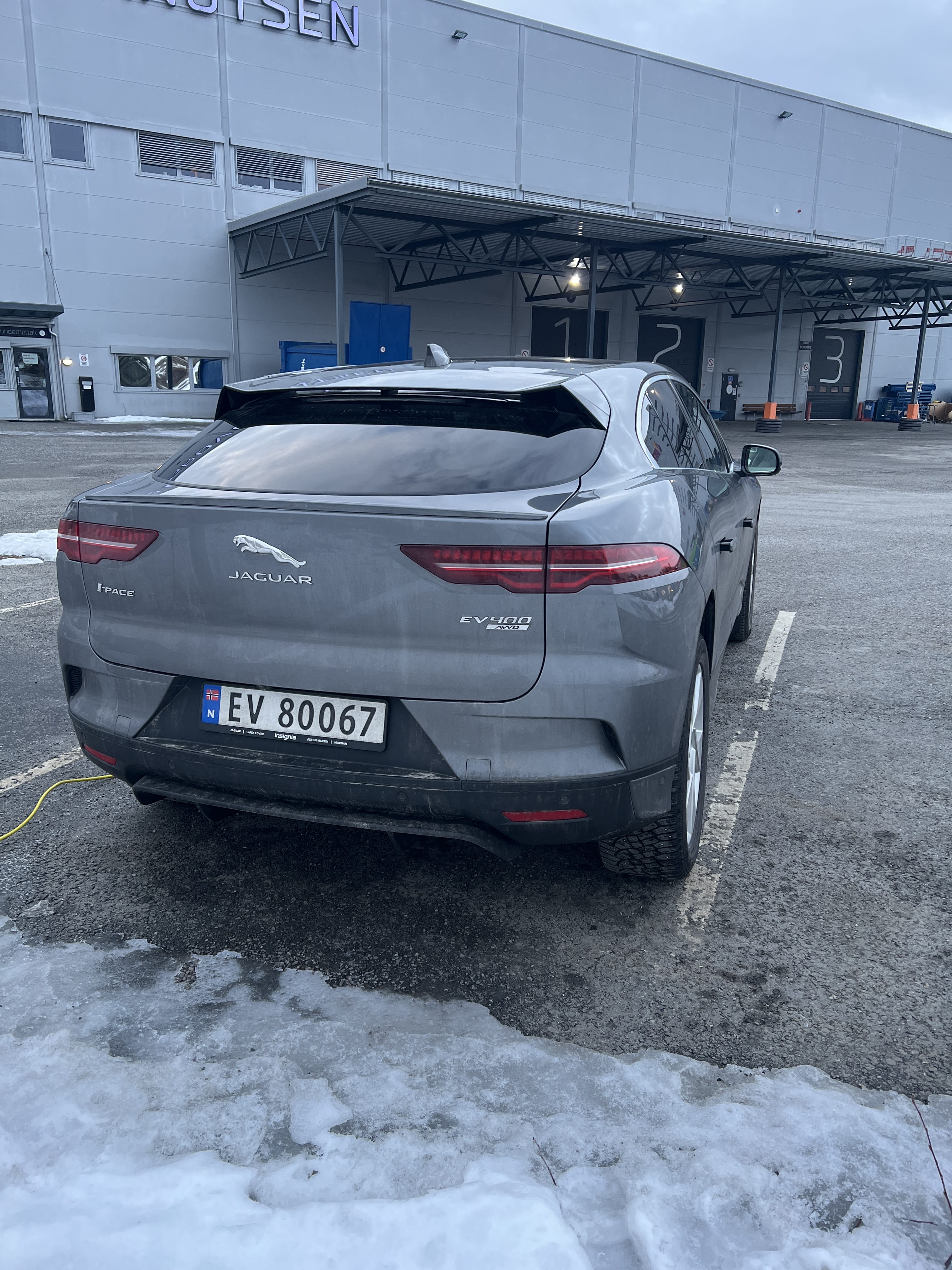 Jaguar I-pace med GPS