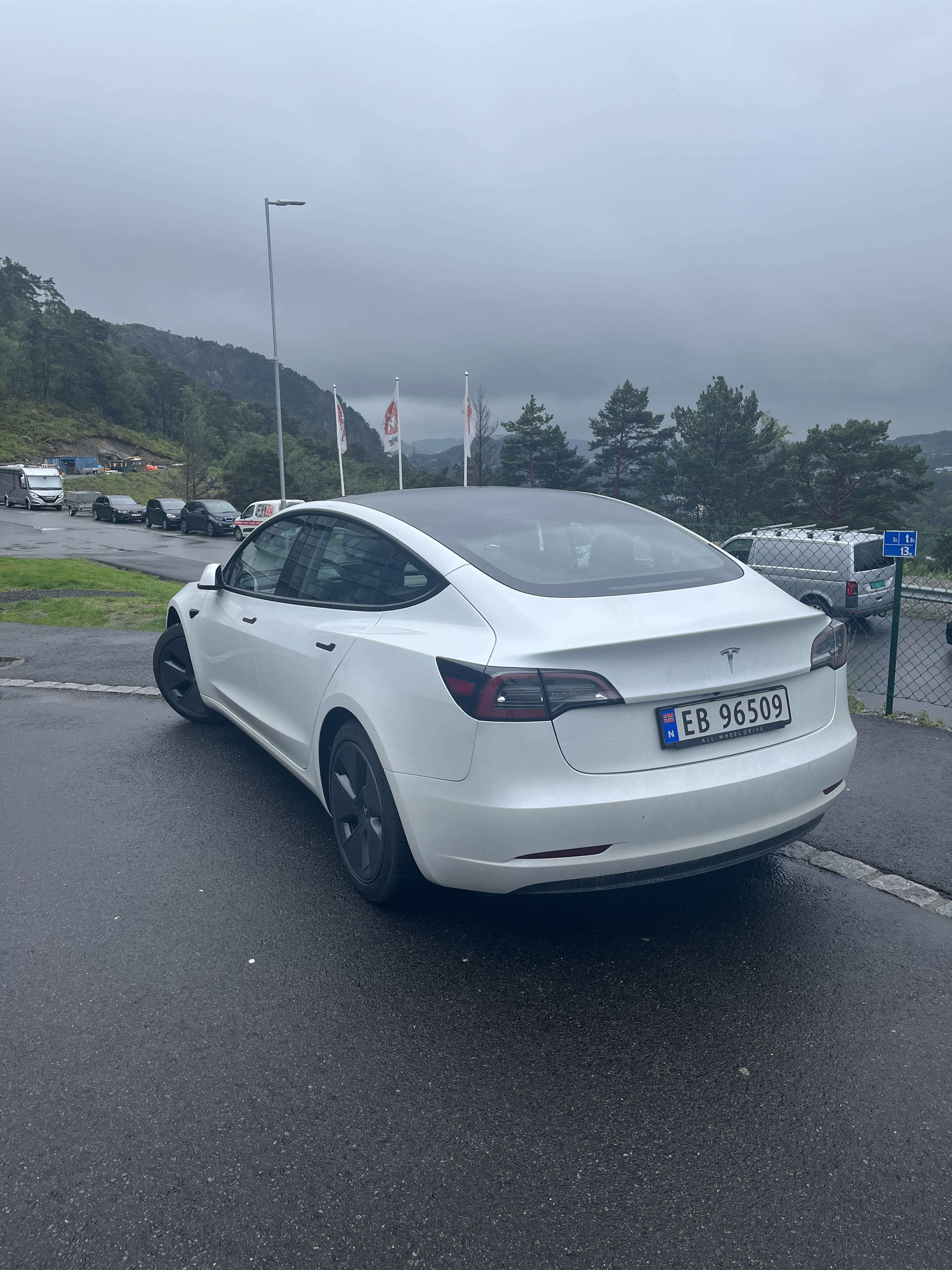Tesla Model 3 with GPS