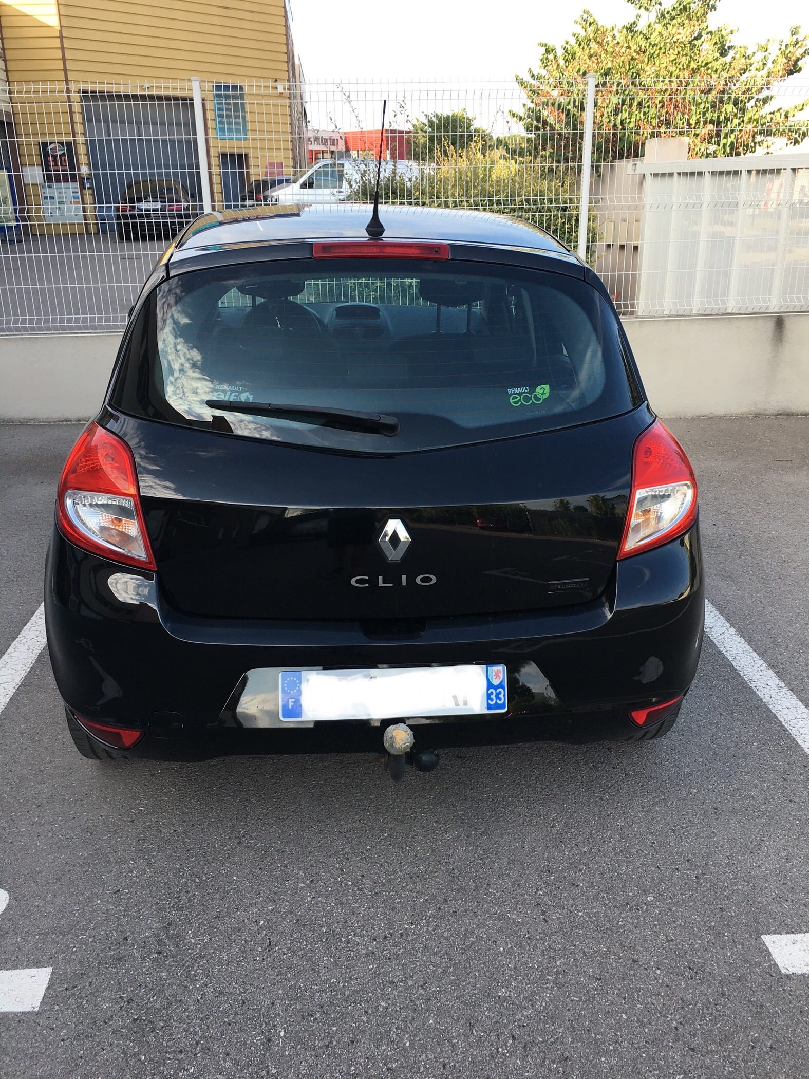 Renault Clio III avec Siège bébé