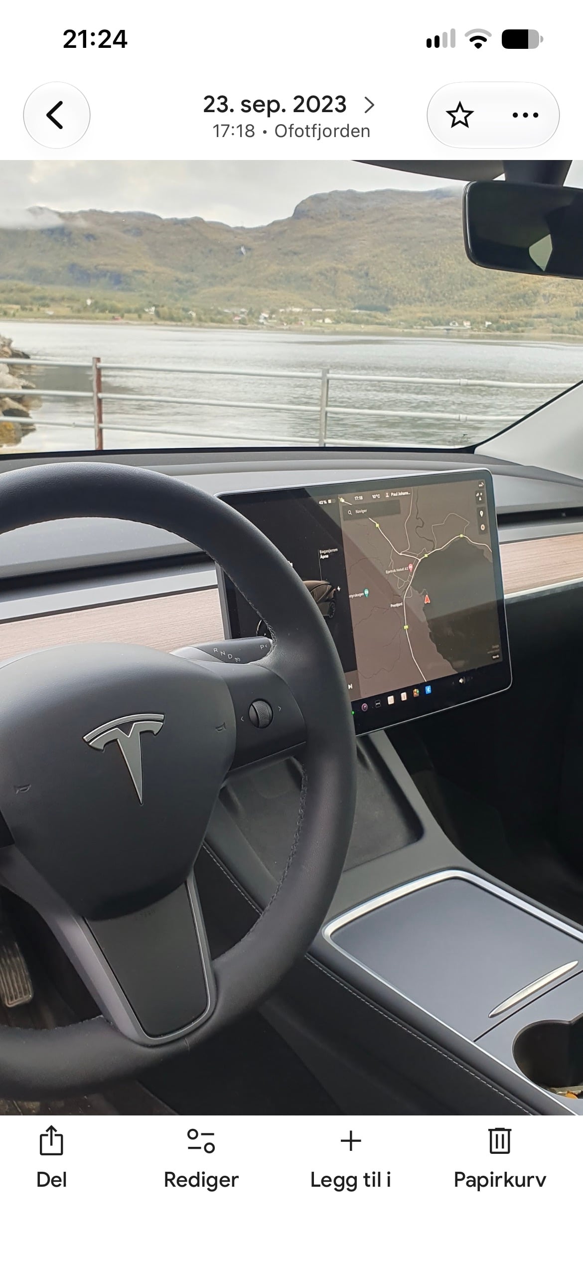 Tesla Model Y Long Range med Cruisekontroll