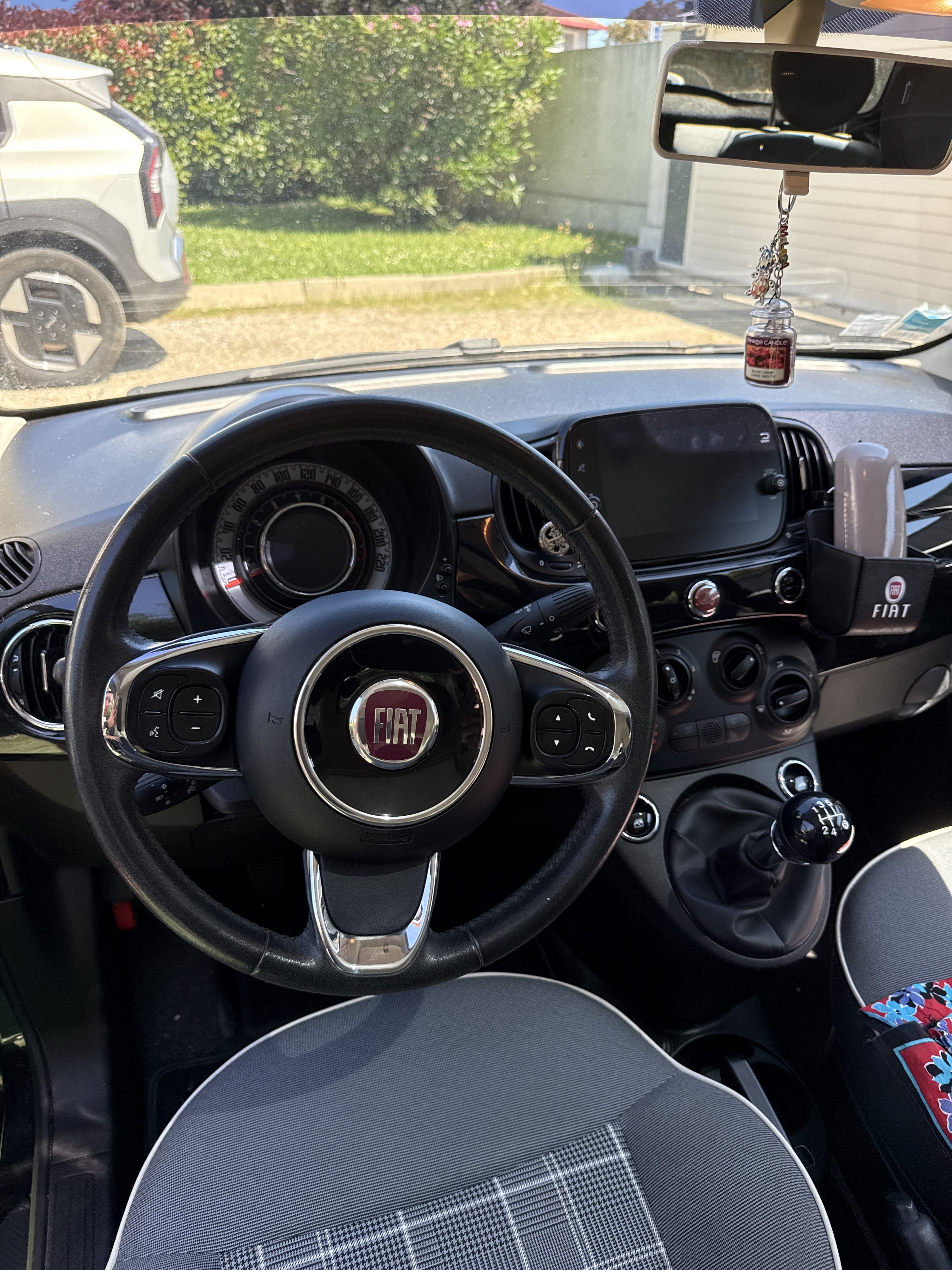 Fiat 500 avec GPS