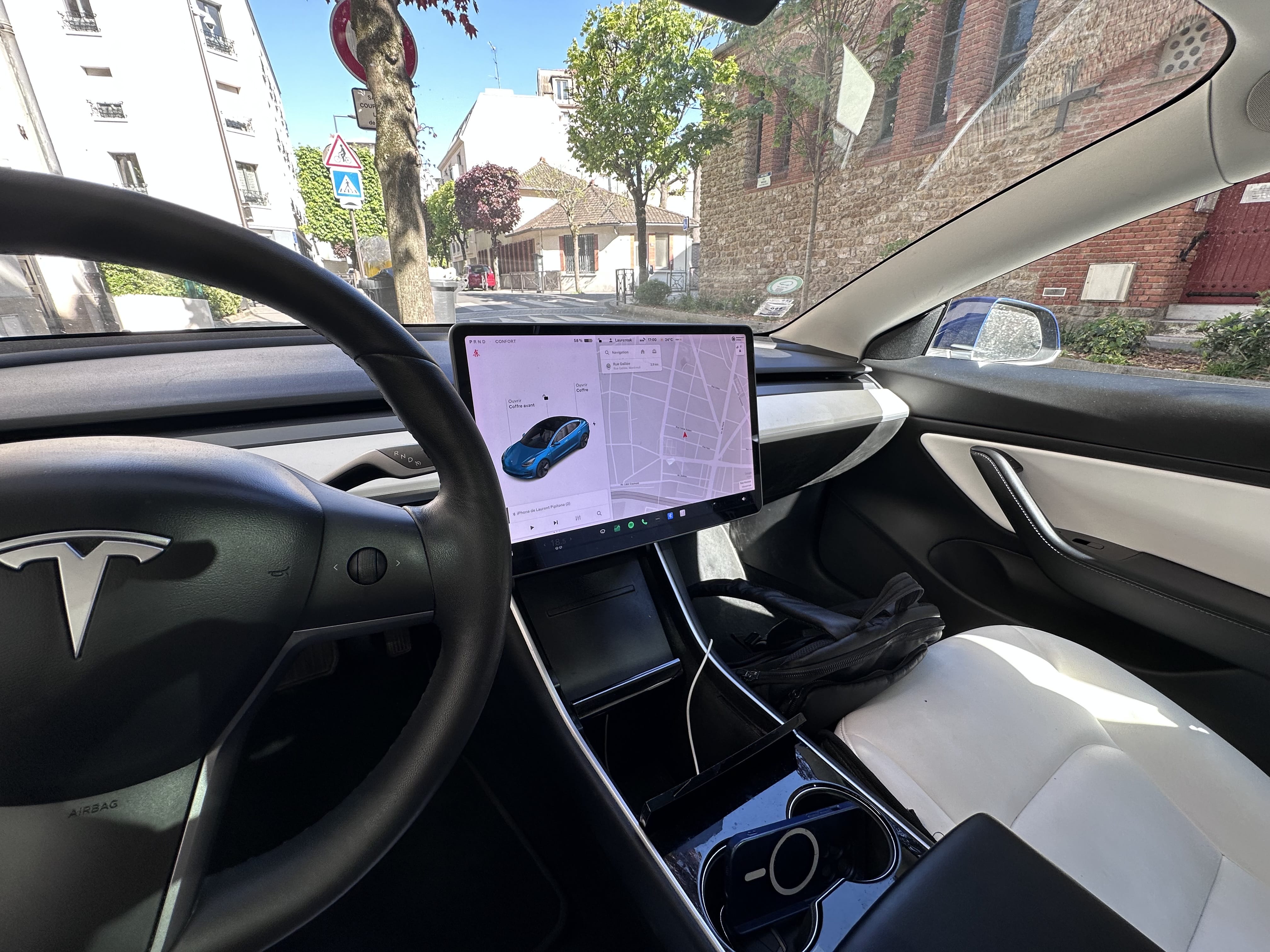 Tesla Model 3 Long Range 4WD avec GPS