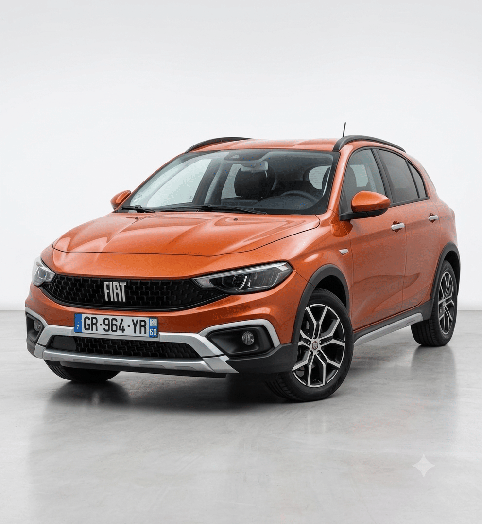 Fiat Tipo Break, 2023, Essence 95 / Électrique (hybride), automatique
