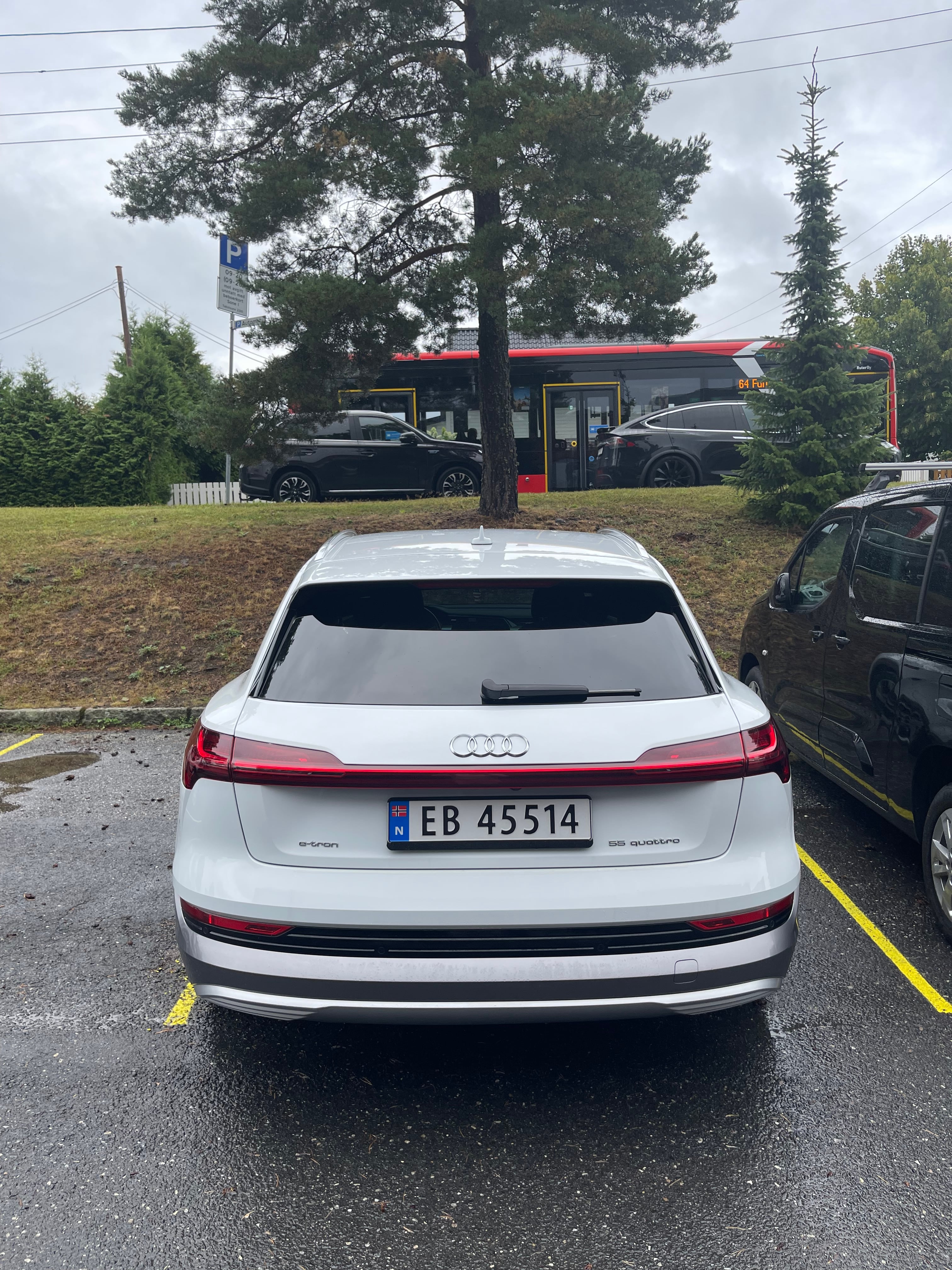 Audi e-tron med Aircondition