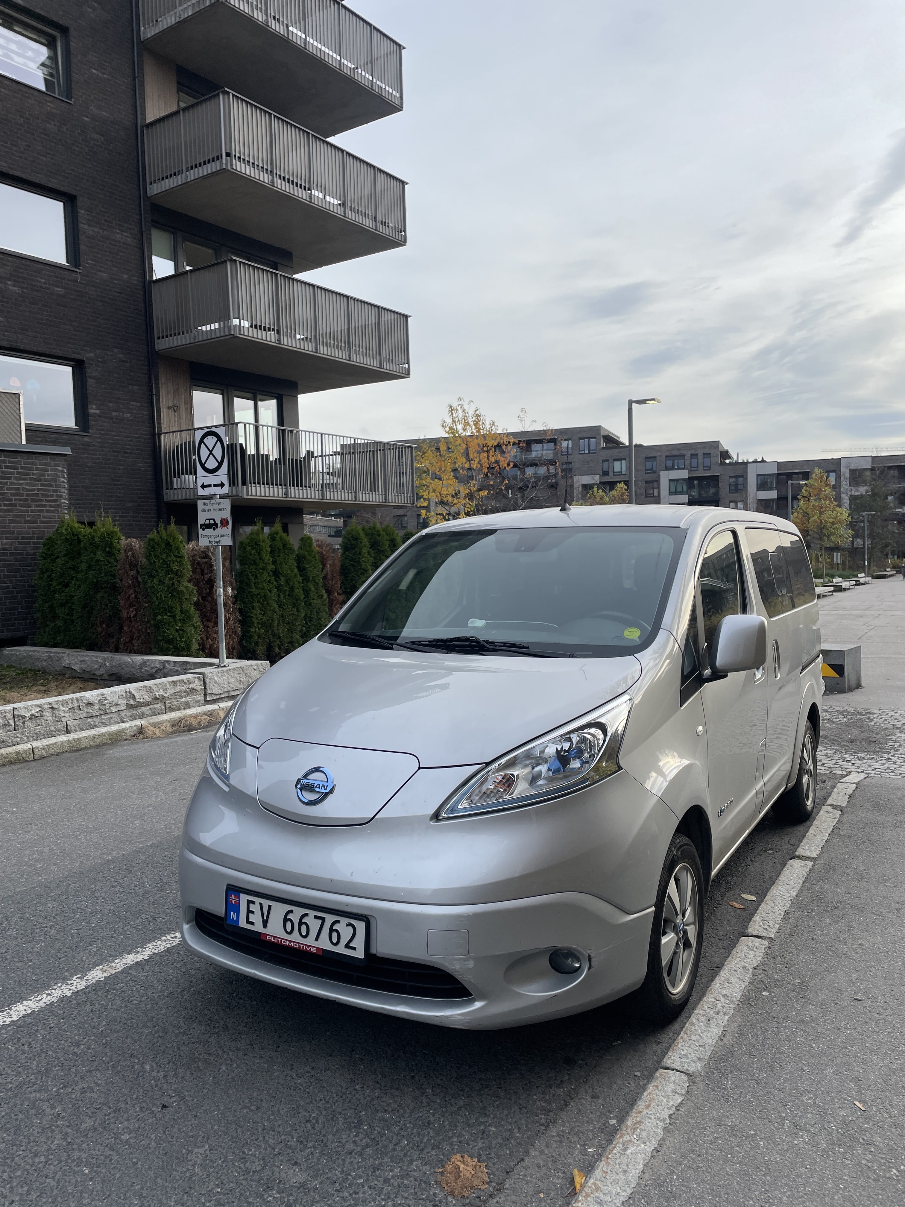 Nissan e-NV200 Evalia 200-300kvm rekkevidde, 2019, Elektrisk, automatisk, 7 seter
