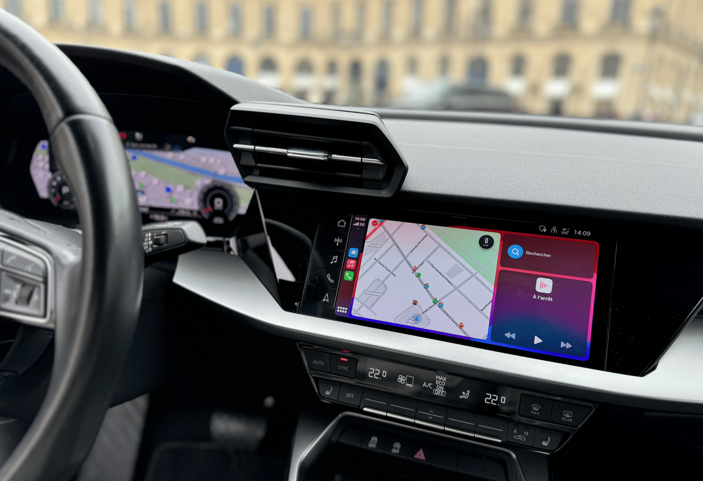 Audi A3 Sportback avec Apple CarPlay