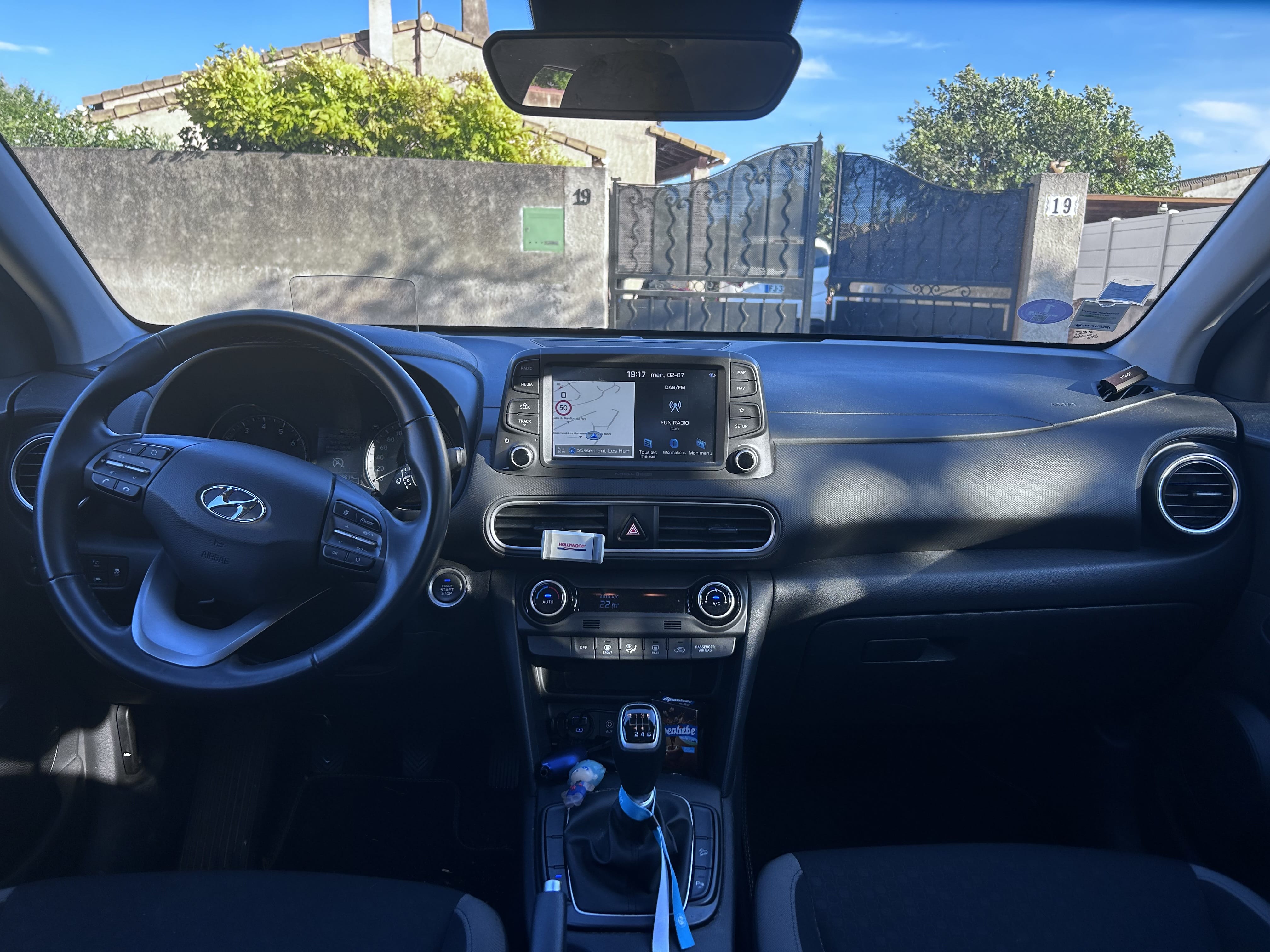 Hyundai Kona avec GPS