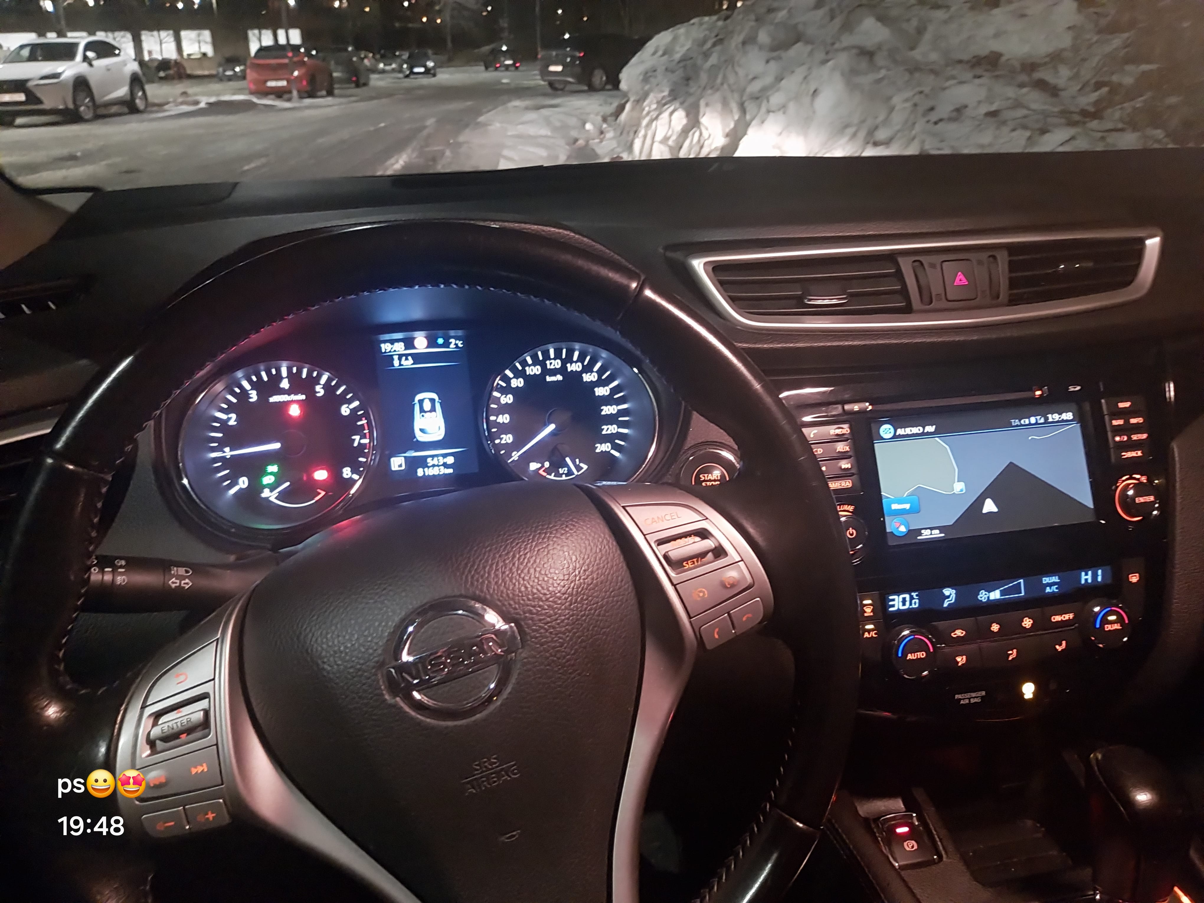 Nissan Qashqai med Cruisekontroll