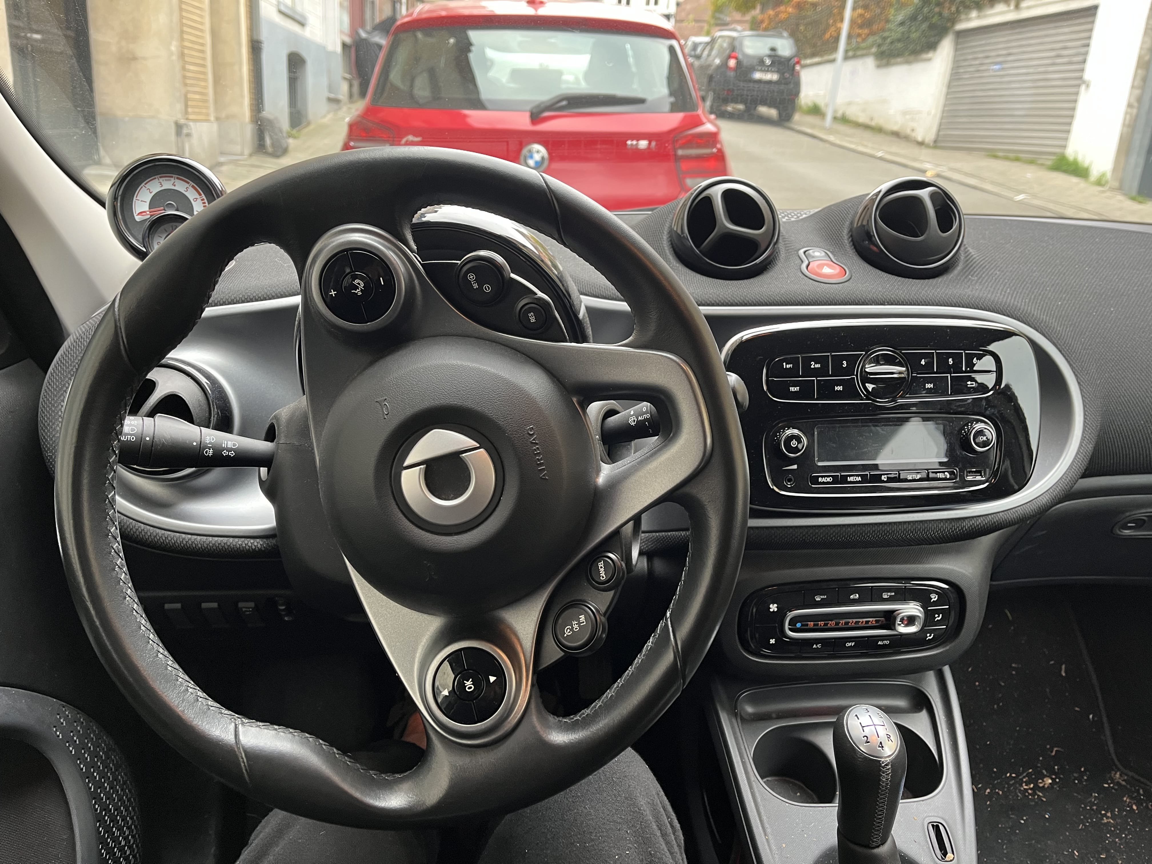 Smart Forfour met Audio- / iPod-ingang