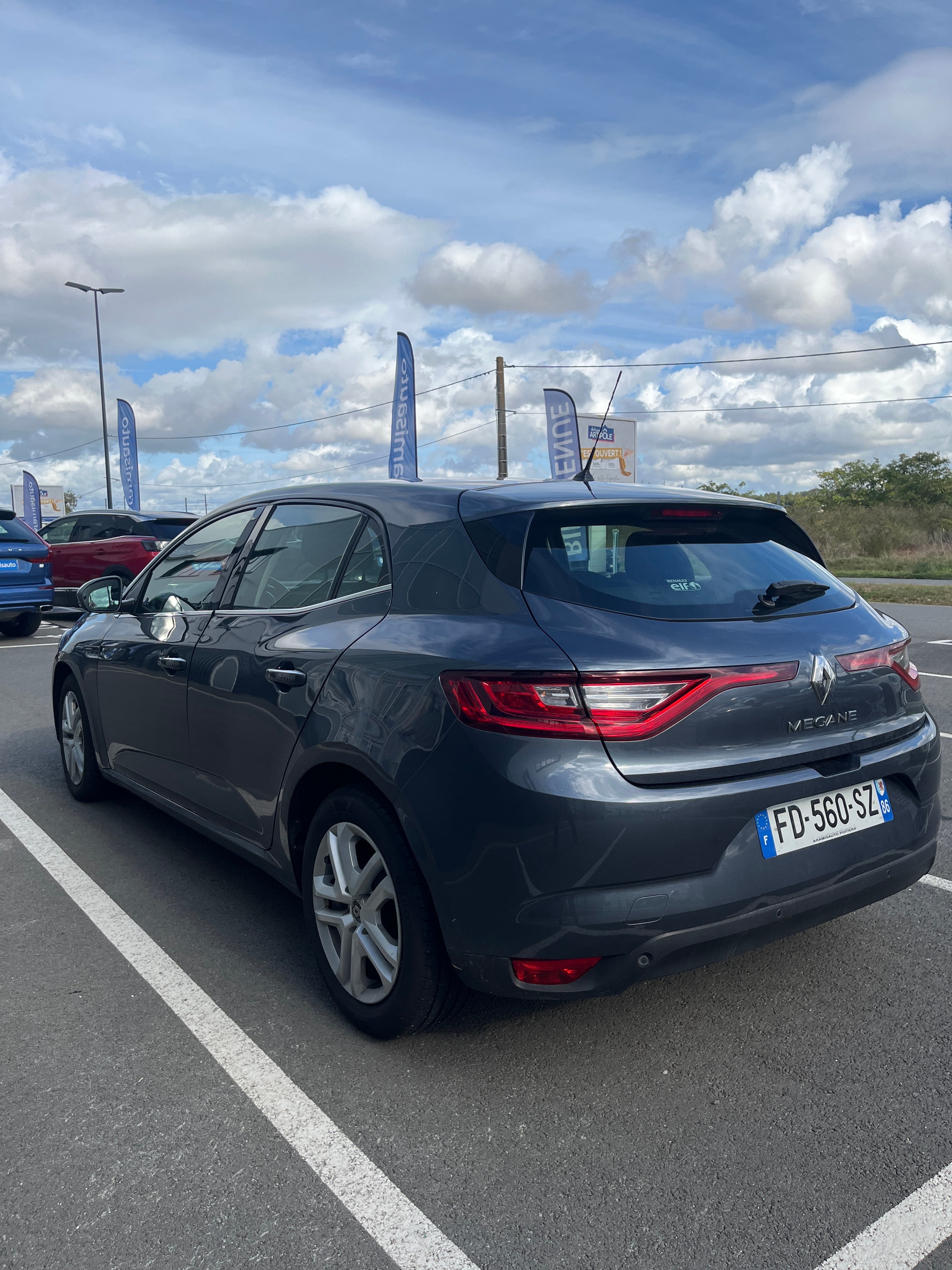 Renault Mégane 4 avec GPS