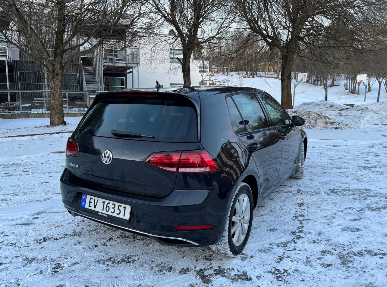 Volkswagen e-Golf med GPS