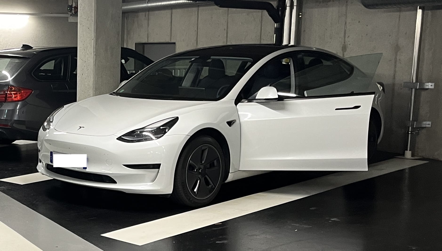 Tesla Model 3 avec Climatisation