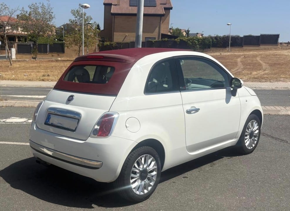 Fiat 500 C descapotable con Entrada de Audio/iPod