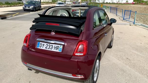 Fiat 500 C Partez à l’aventure avec notre Fiat 500 Cab – Style, Confort et Liberté à Bordeaux, 2015, Essence 95