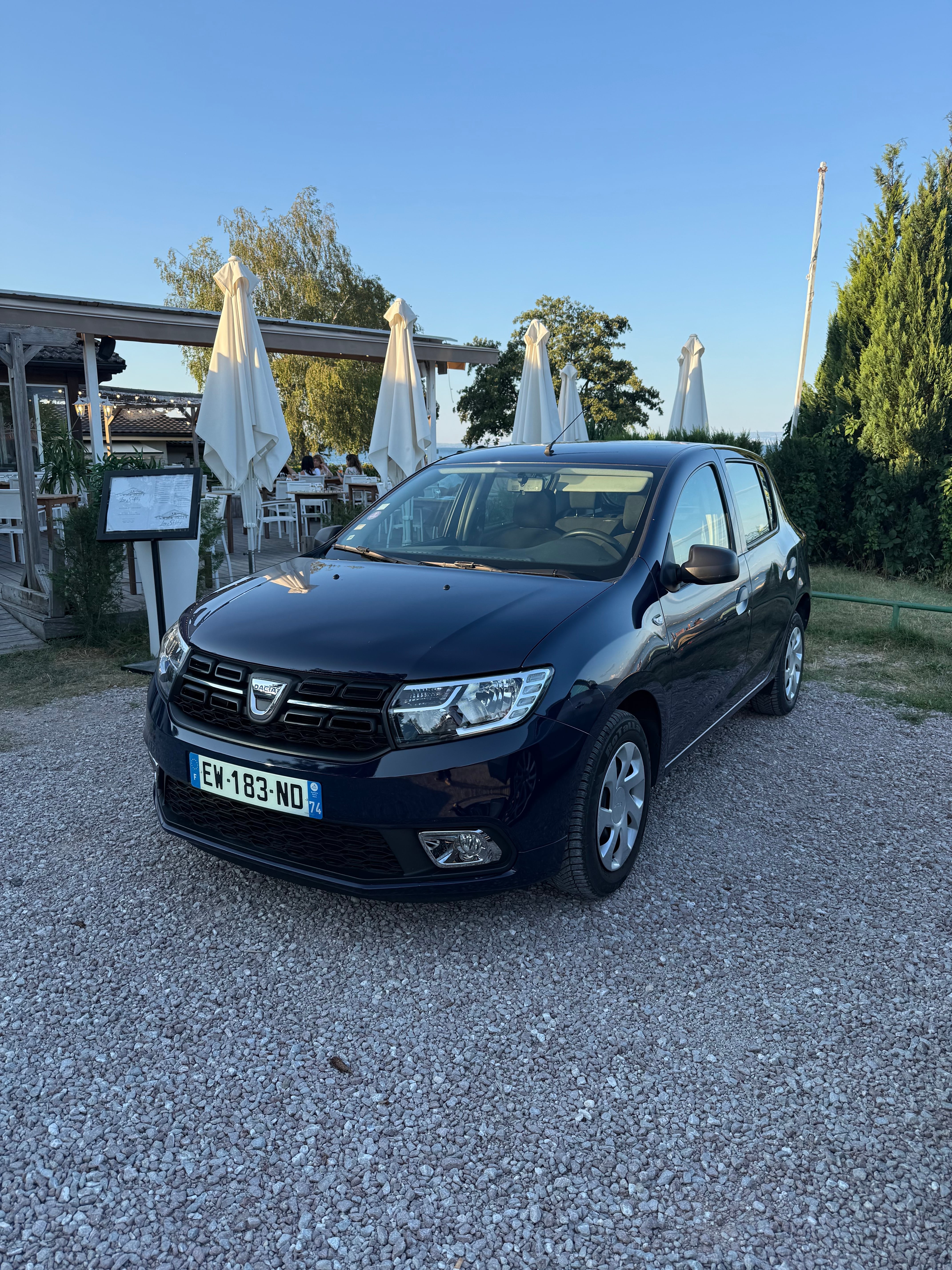 Dacia Sandero avec Pneus neige