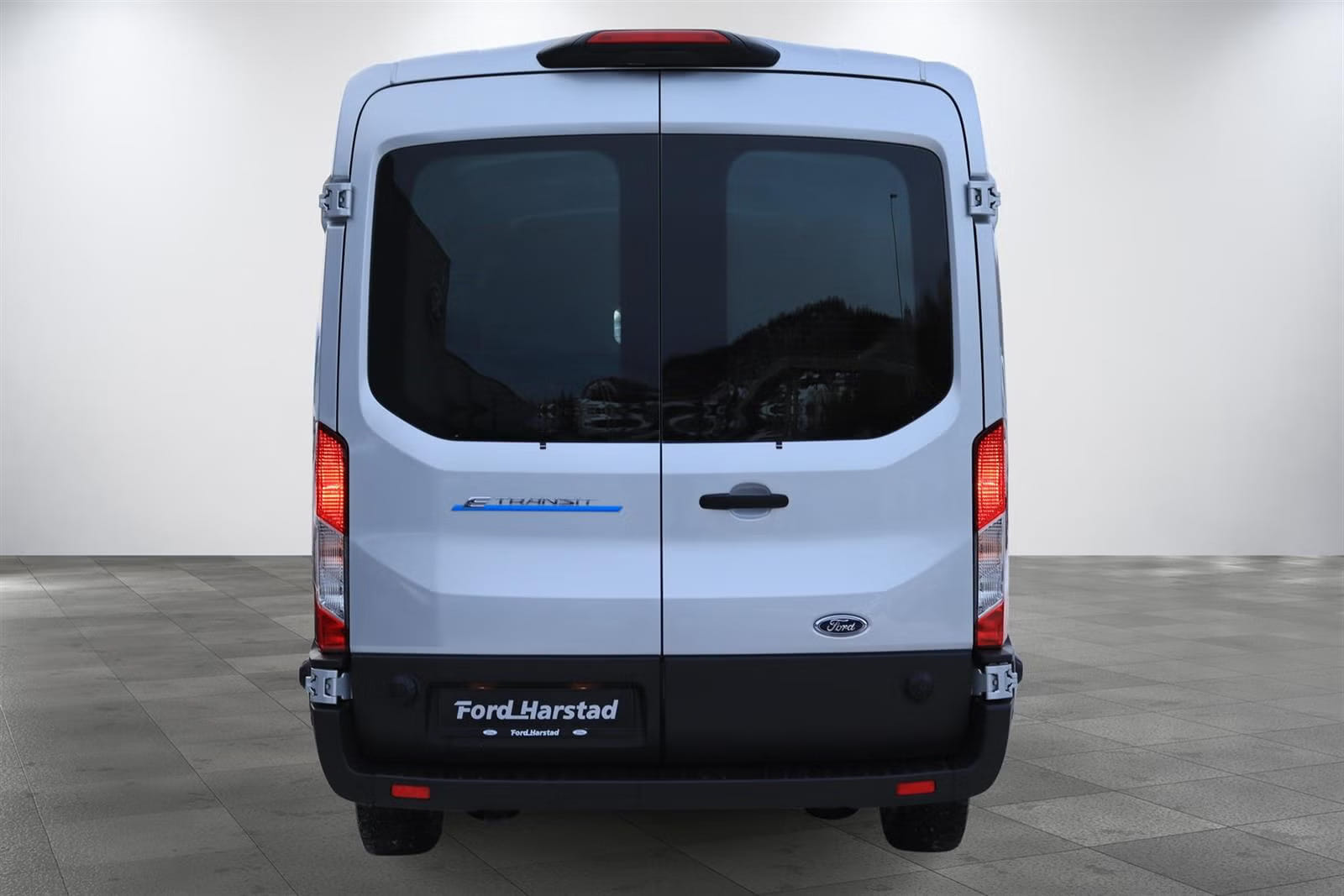 Ford E-Transit med GPS