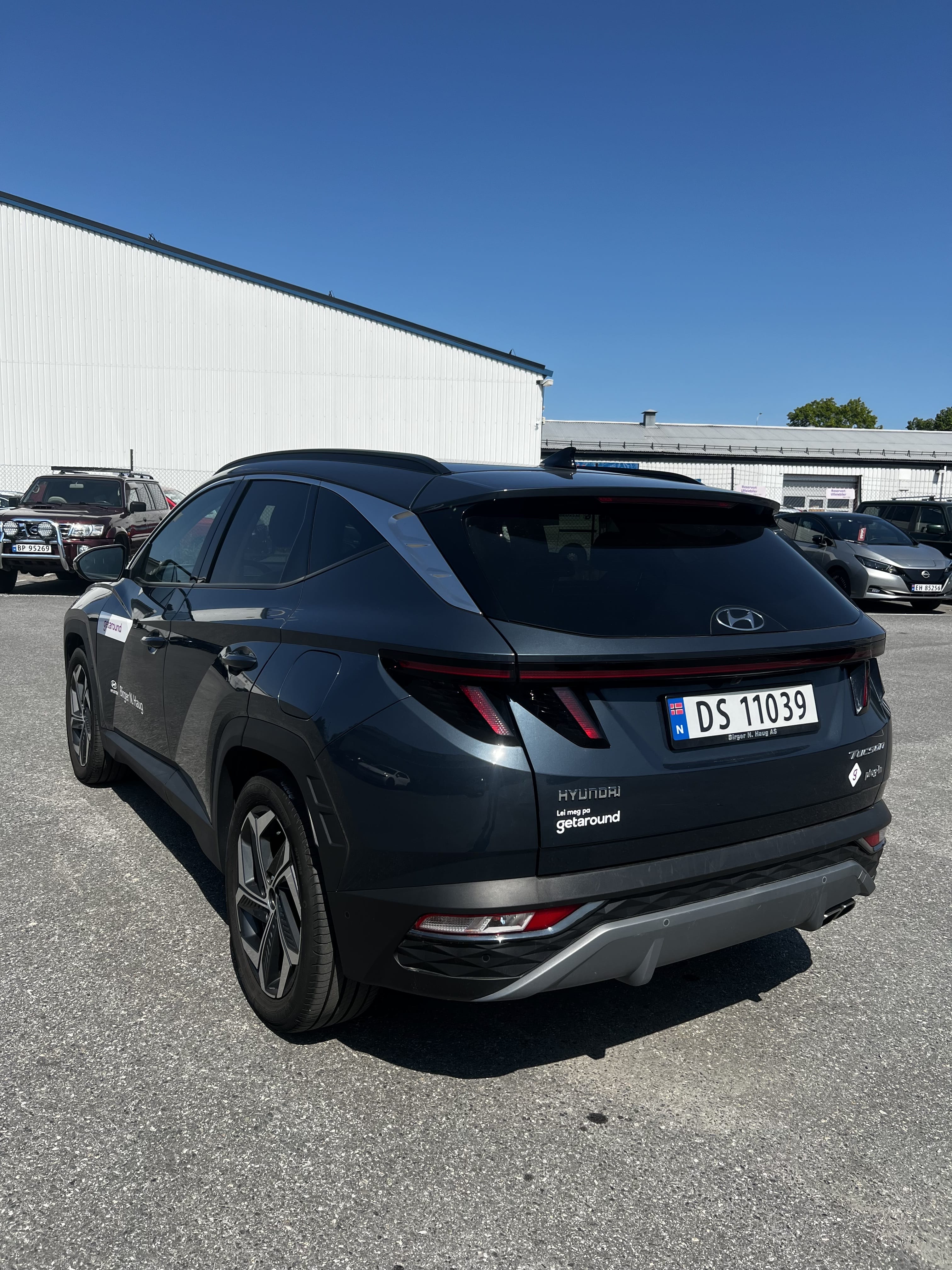 Hyundai Tucson Hybrid Limited med GPS