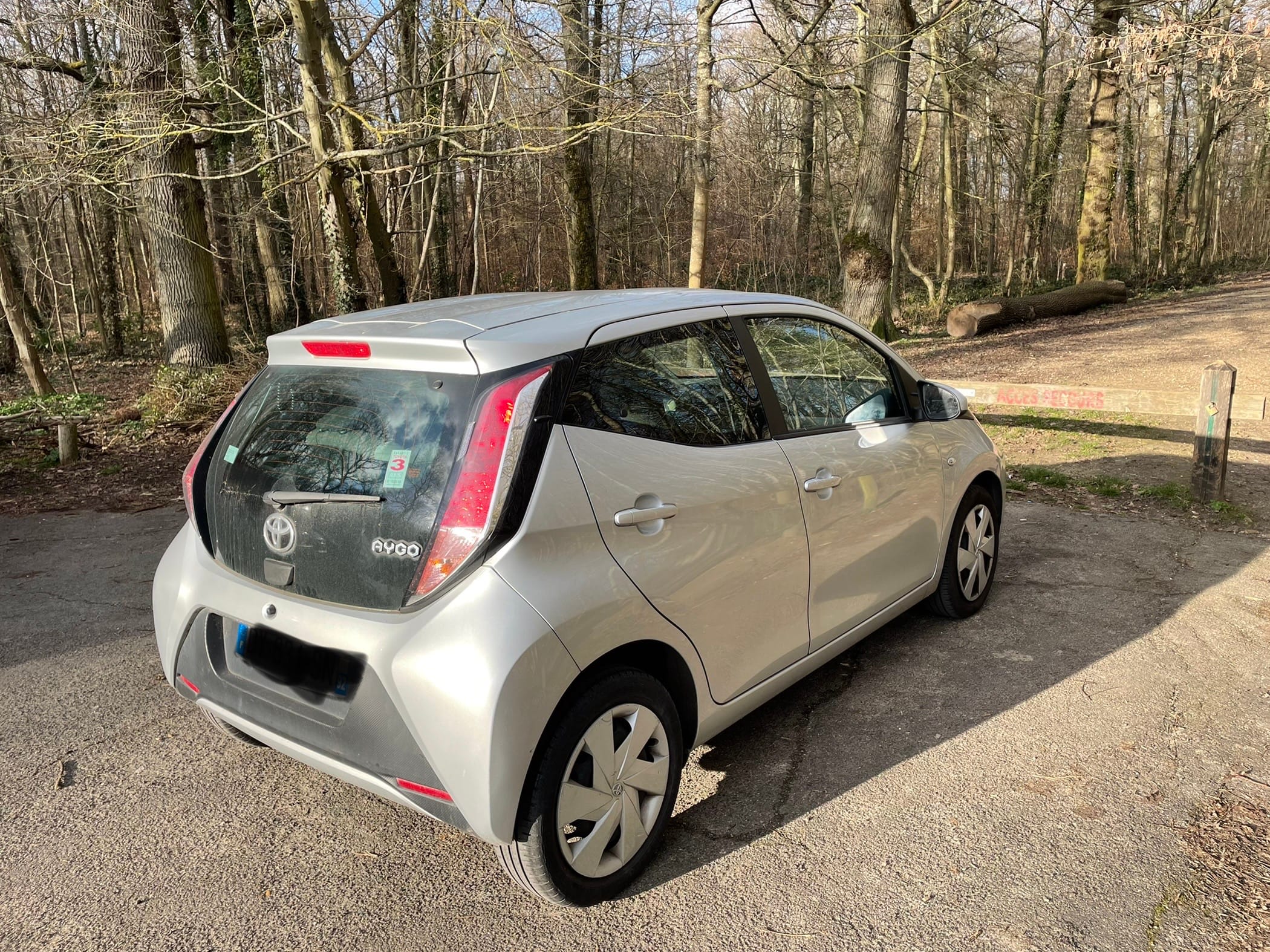 Toyota Aygo avec Régulateur de vitesse