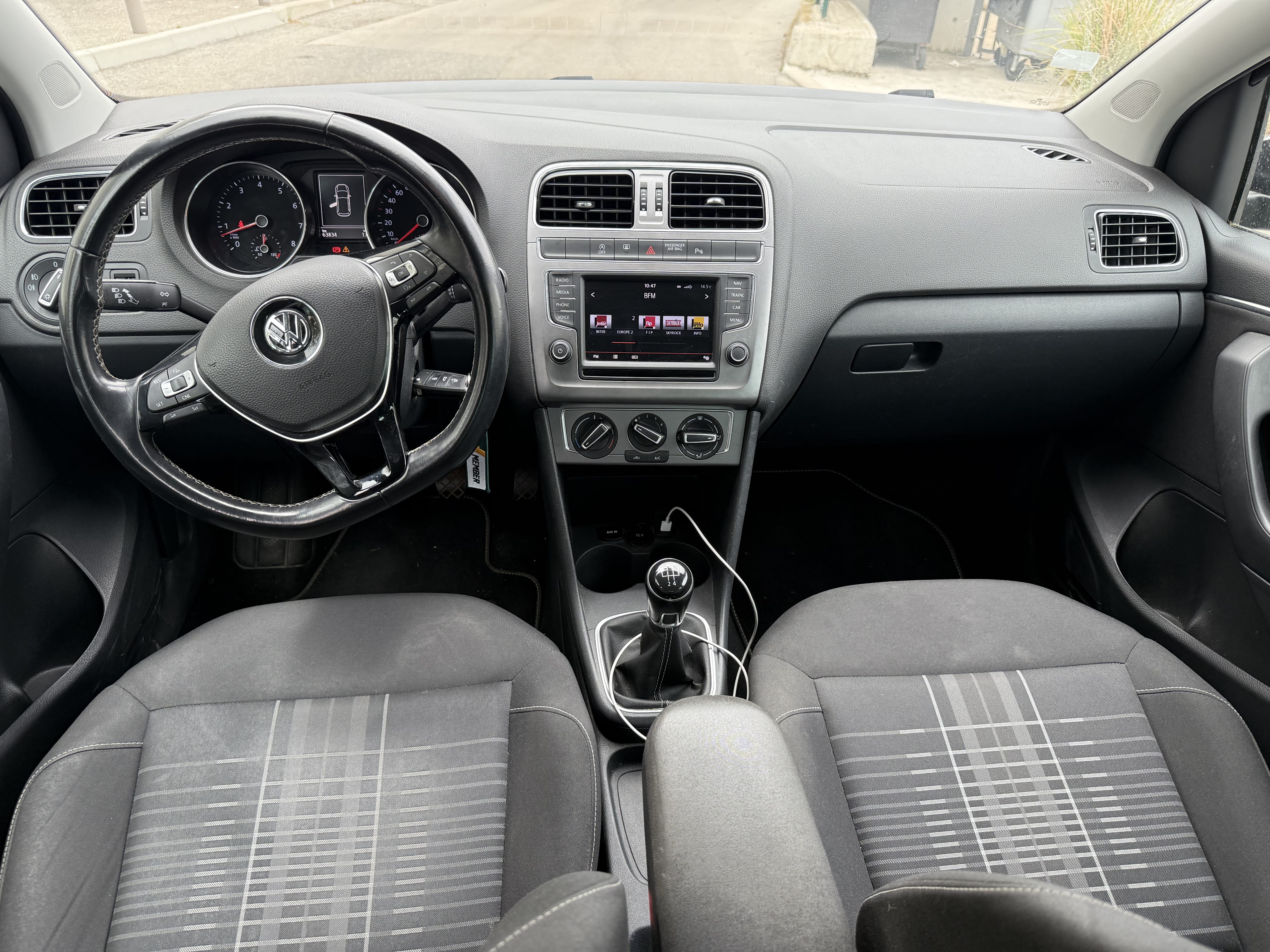 Volkswagen Polo 90Ch TSI Bluemotion avec Régulateur de vitesse