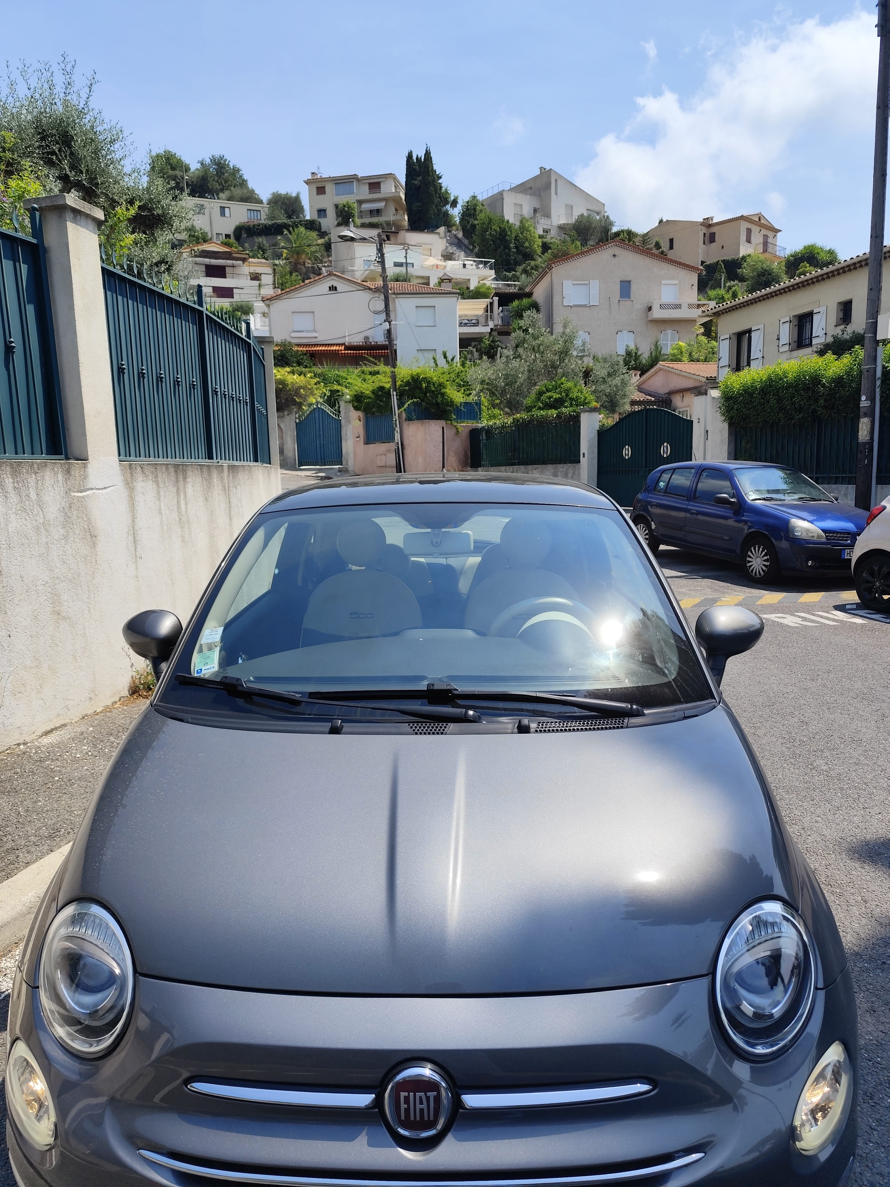 Fiat 500 avec Autoradio