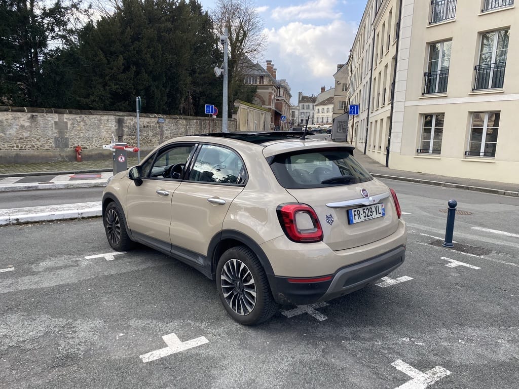 Fiat 500 X avec Régulateur de vitesse