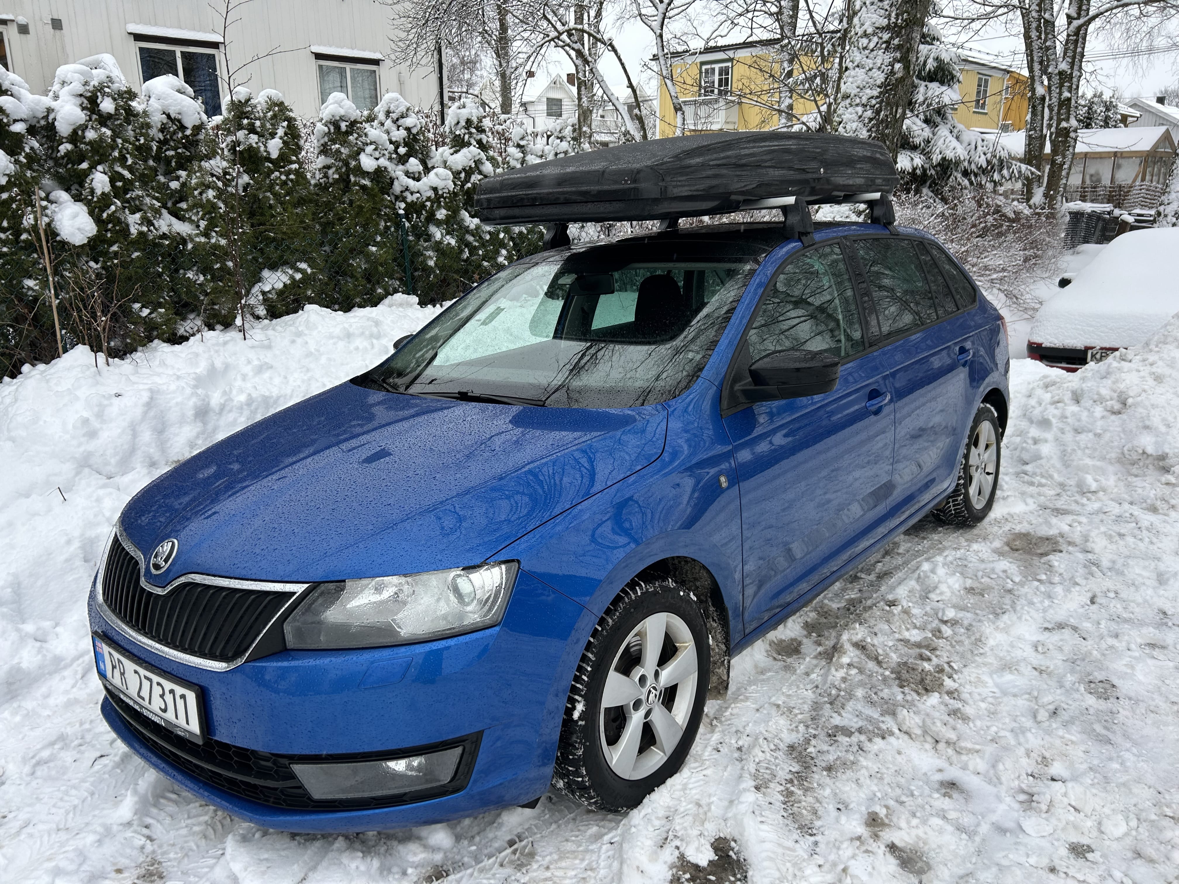 Skoda Rapid Spaceback, 2014, Blyfri 95