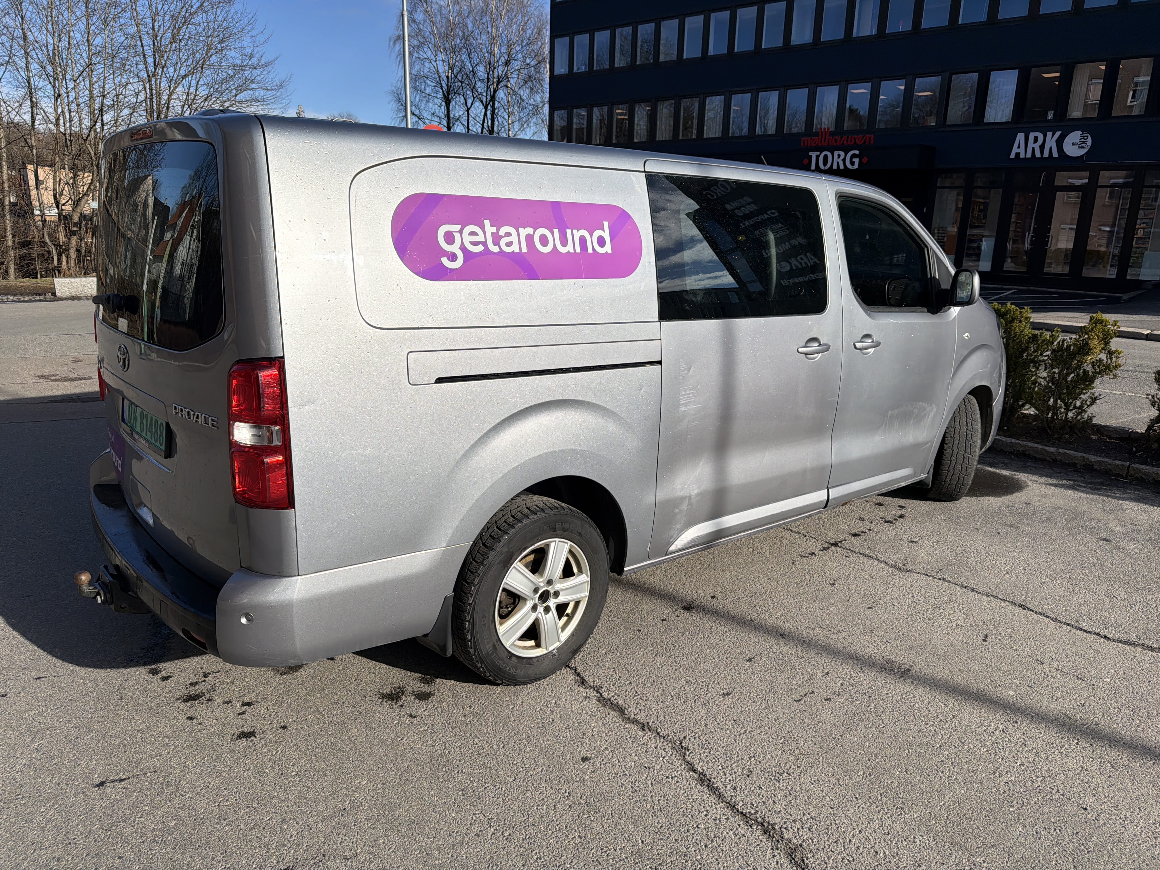 Toyota Proace Varebil med Bluetooth audio