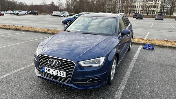 Audi A3 e-tron, 2016, Blyfri 95 / Elektrisk (hybrid), automatisk