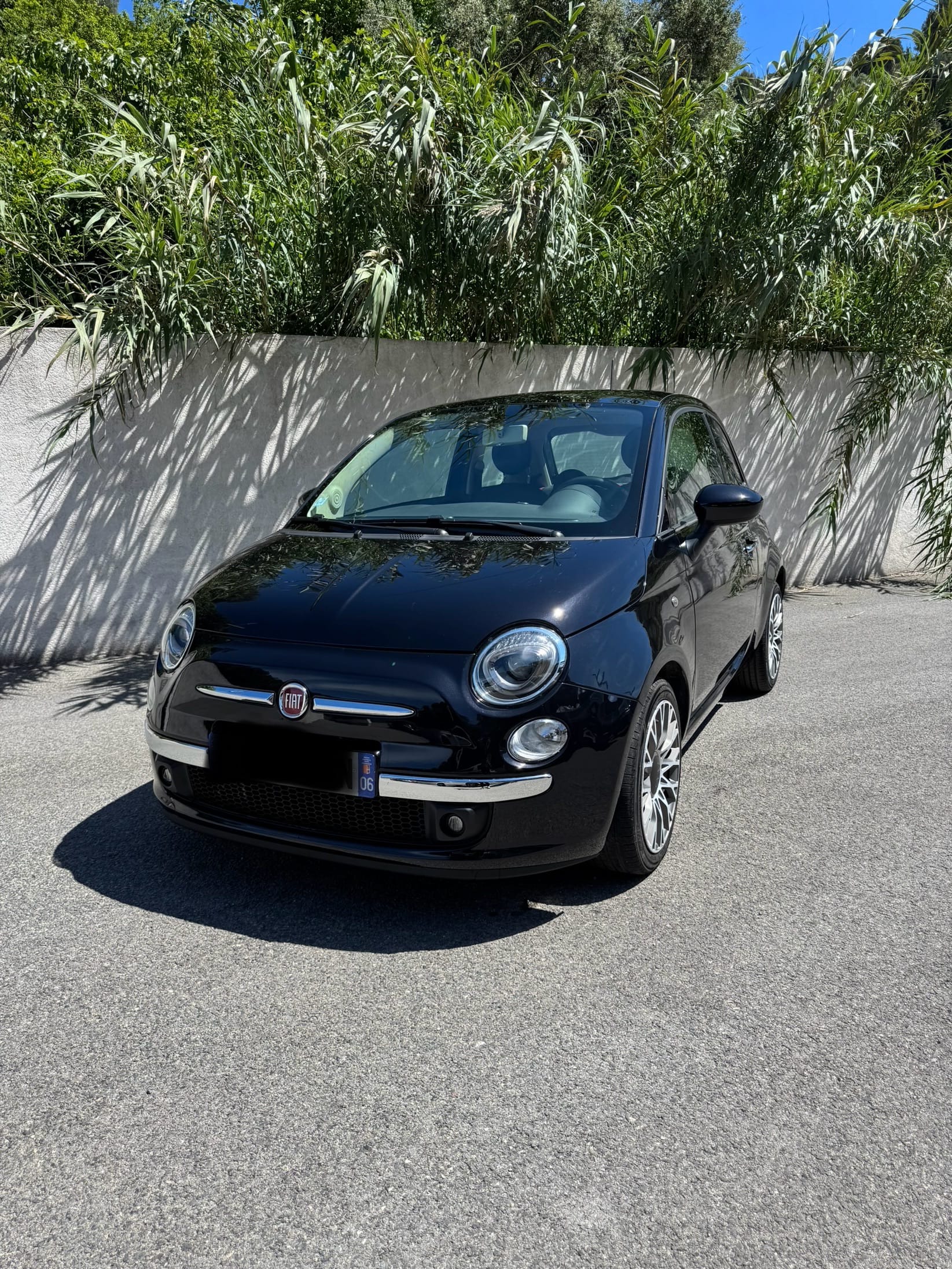 Fiat 500 met USB-oplaadpoorten