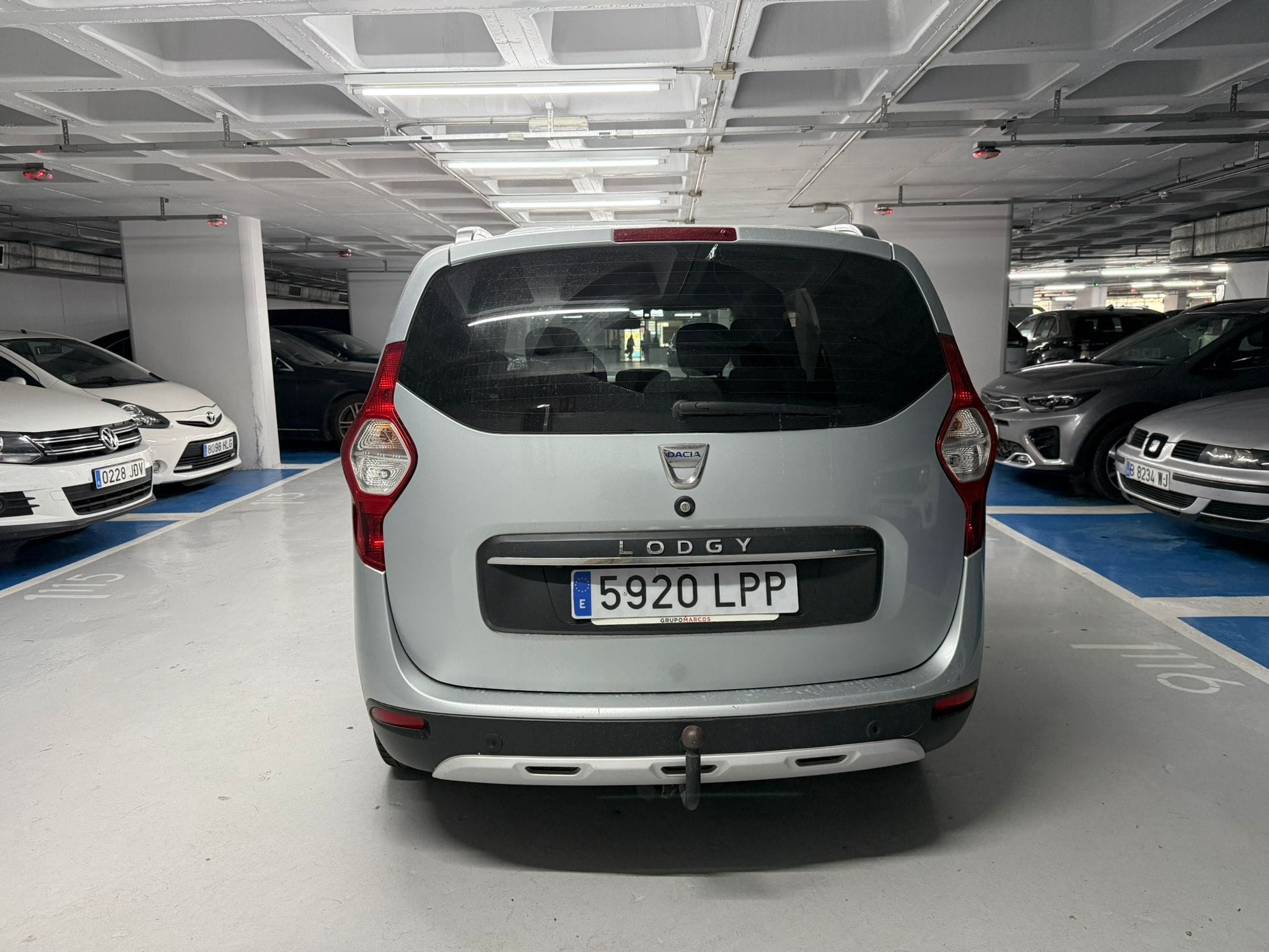Dacia Lodgy mit USB-Ladeanschlüsse