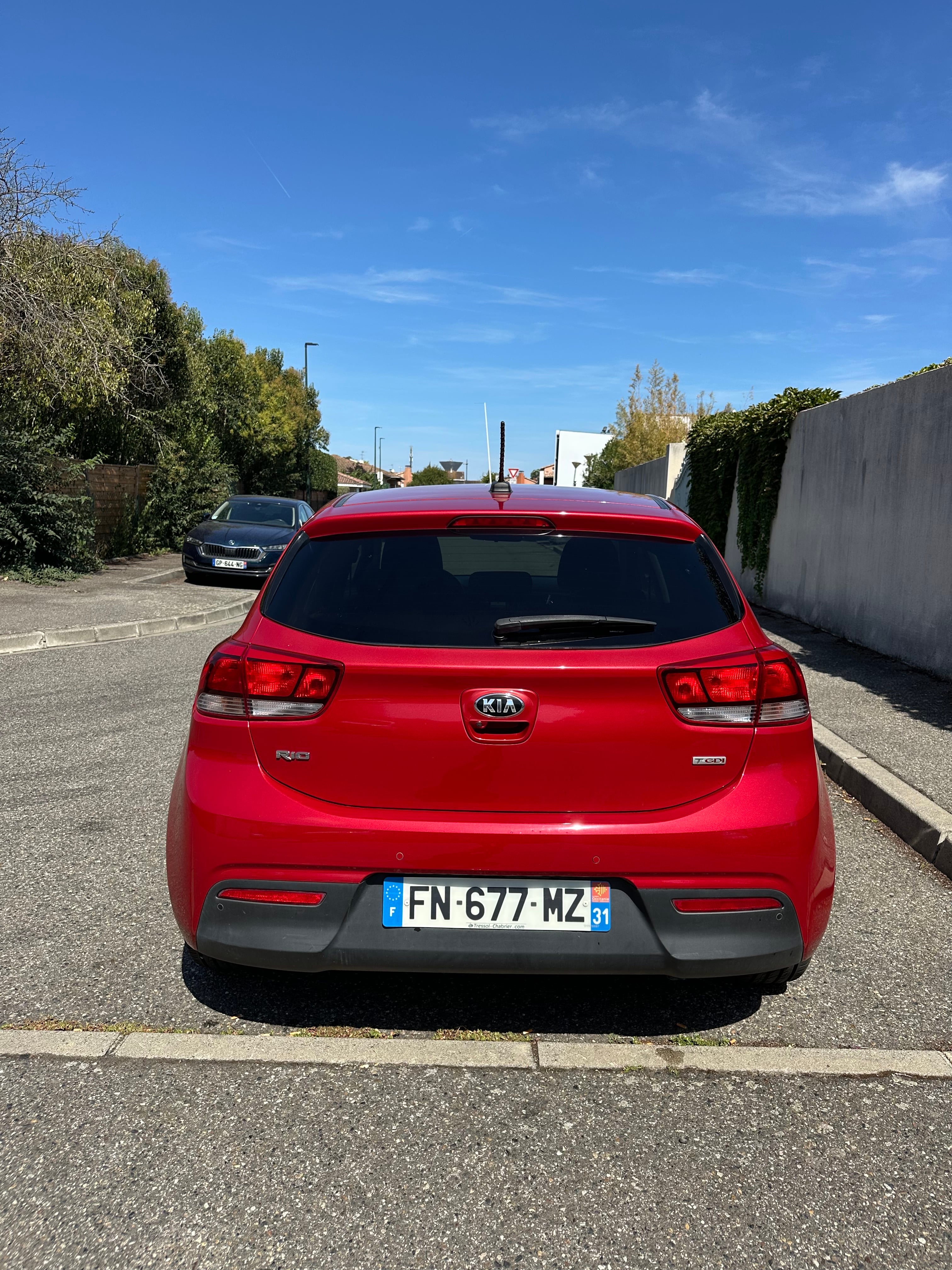 Kia Rio avec Caméra de recul