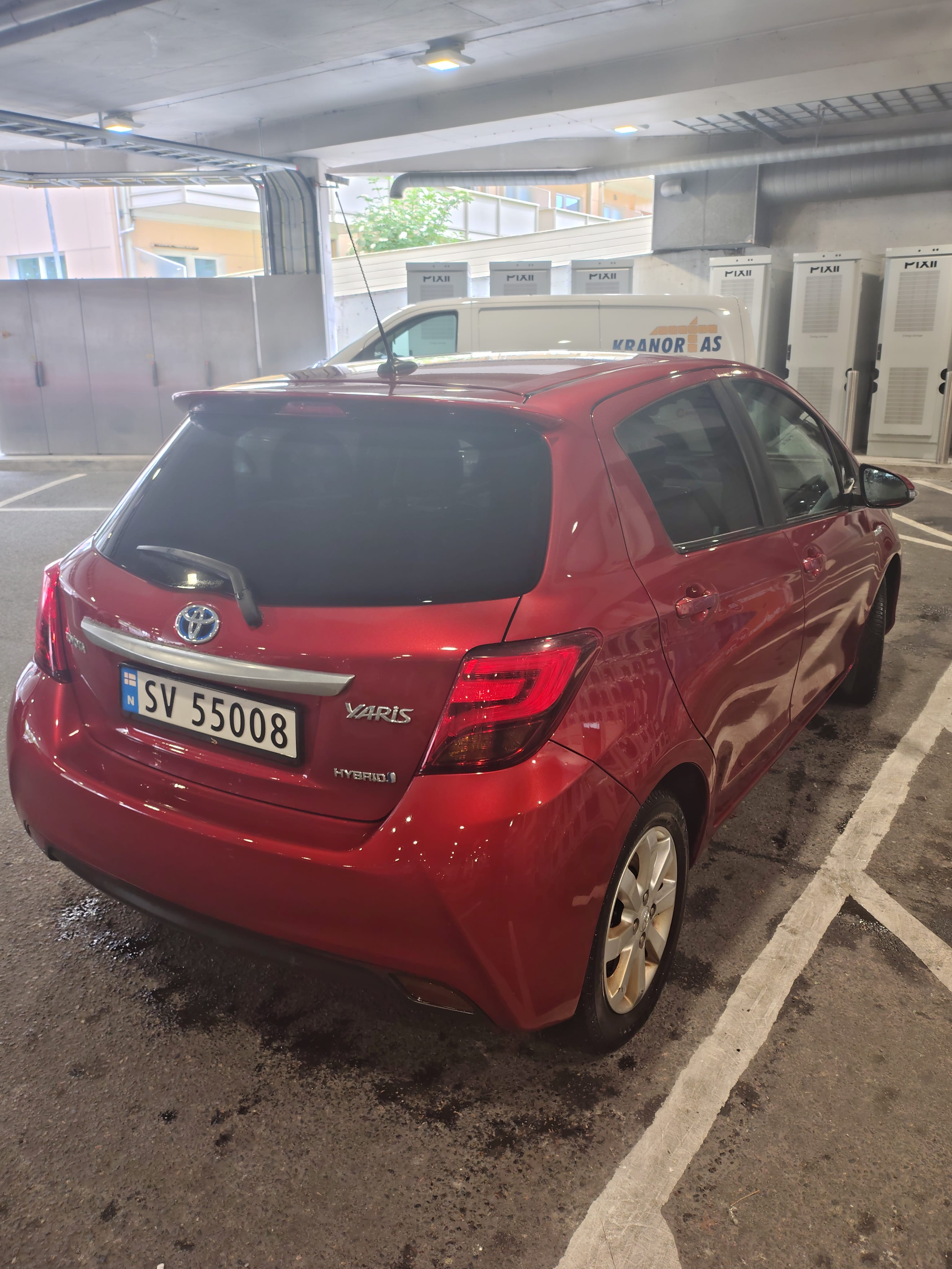 Toyota Yaris Hybrid med Ryggekamera