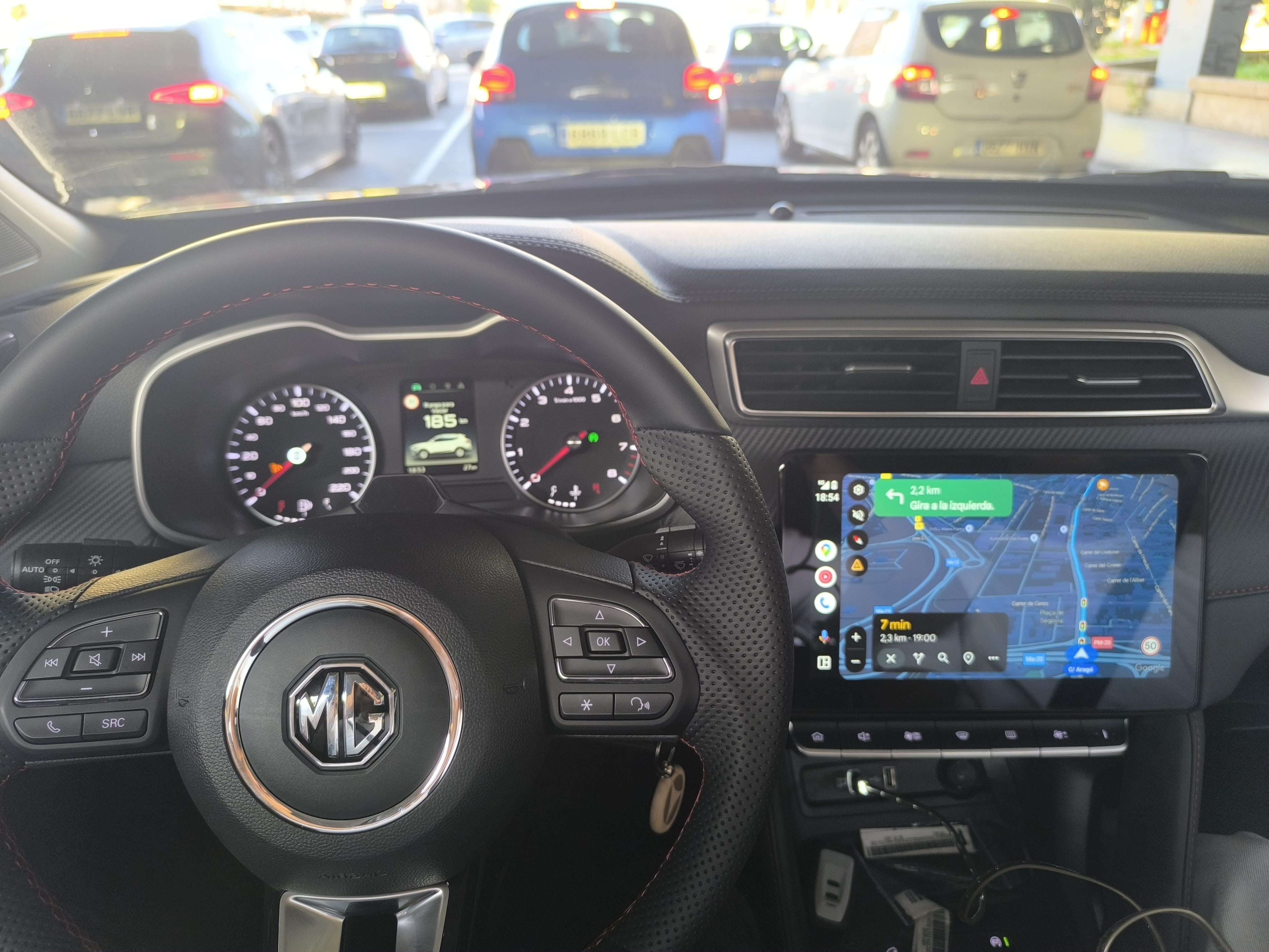 MG ZS med Apple CarPlay