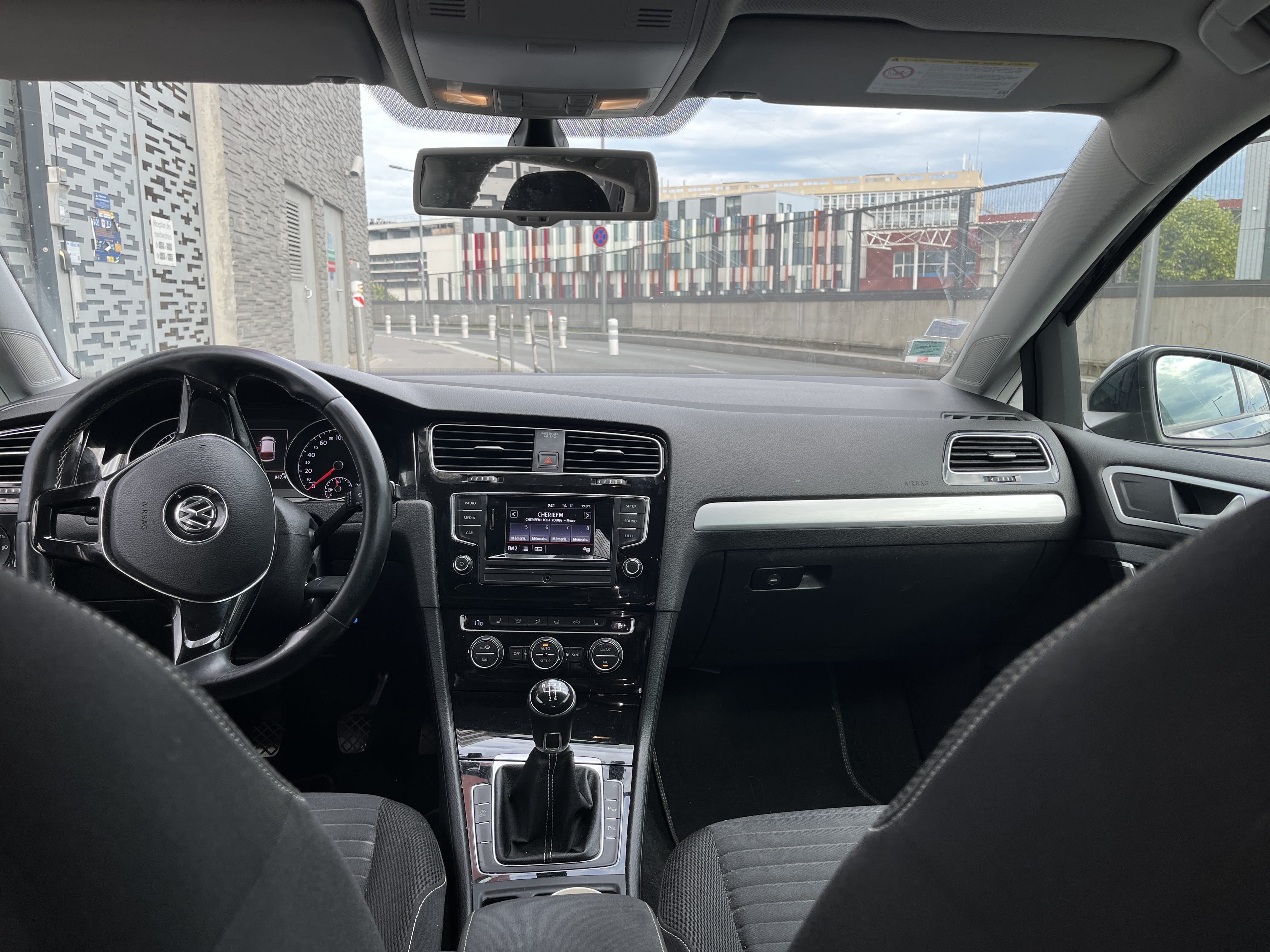 Volkswagen Golf avec Siège bébé