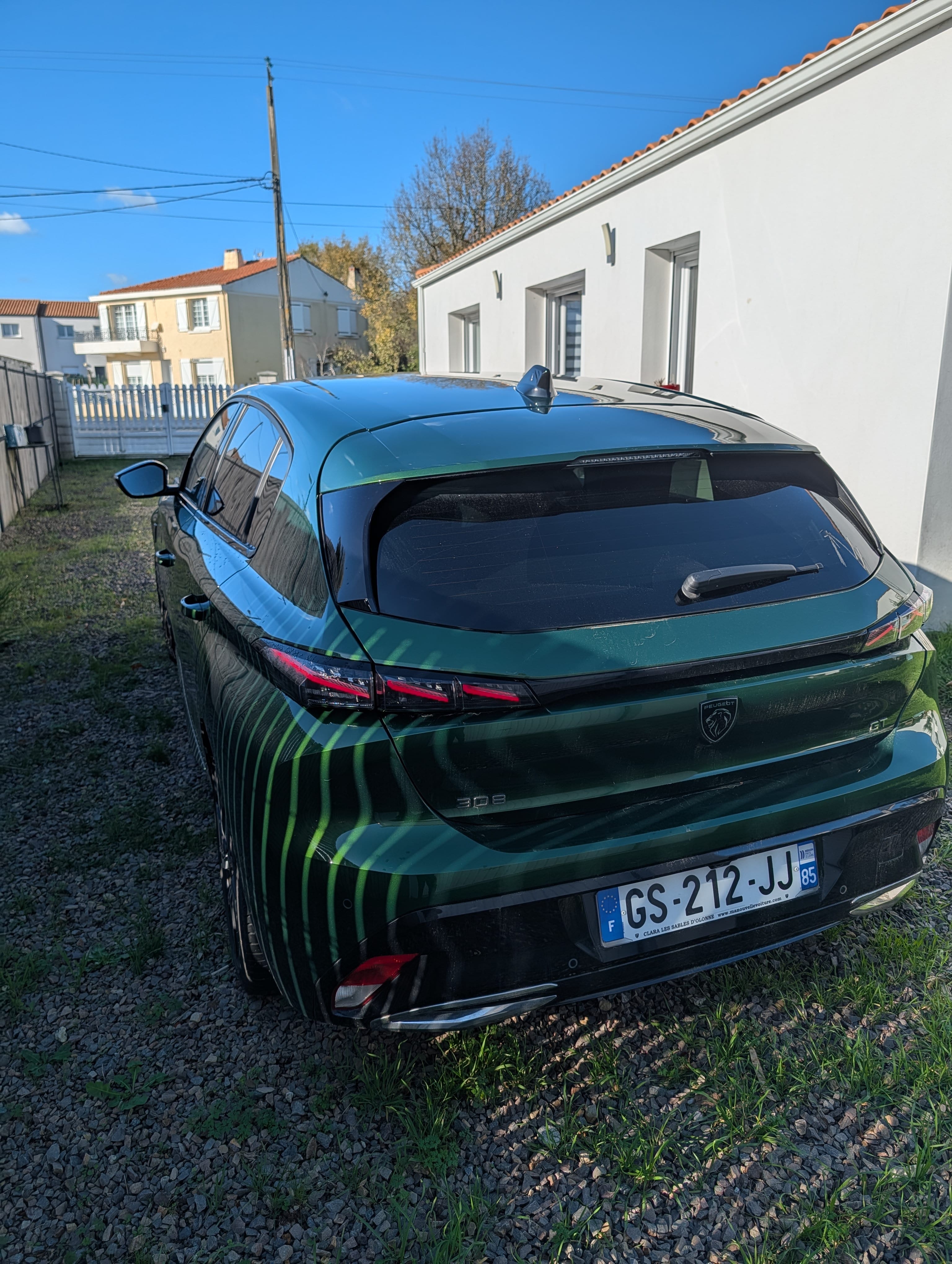Peugeot 308 GT avec Android Auto