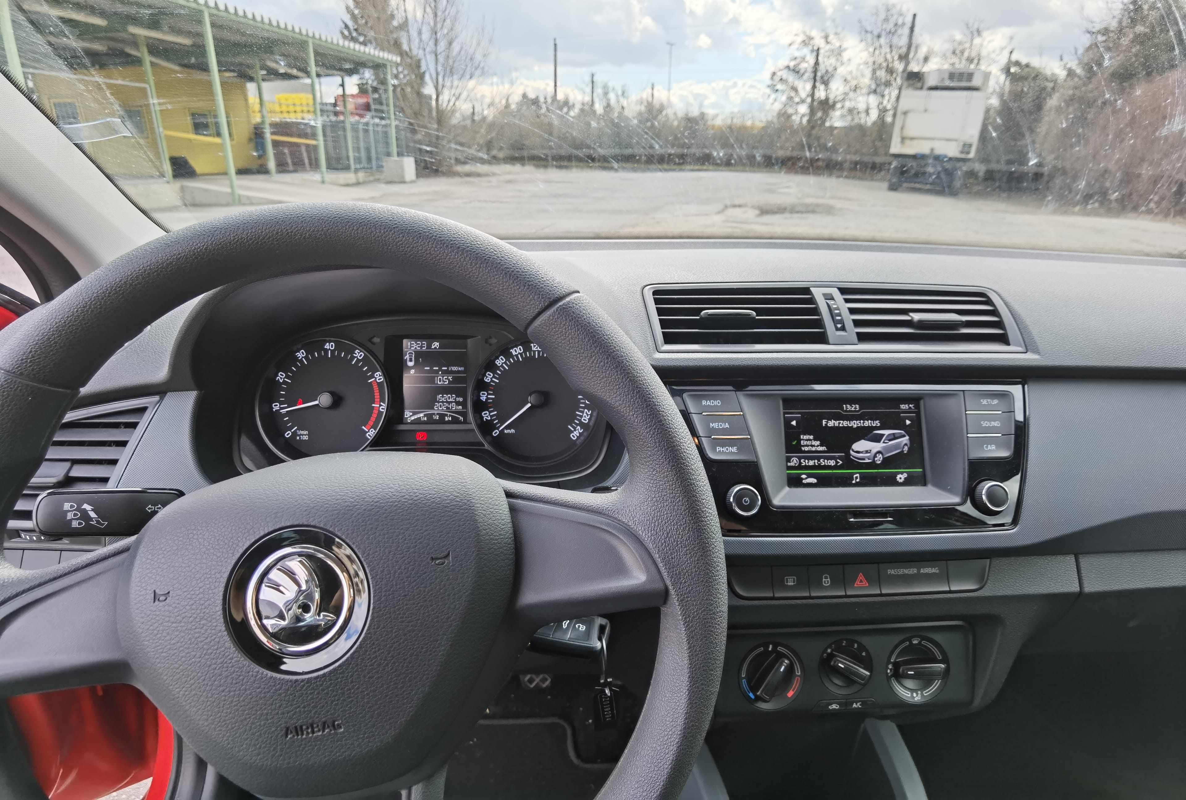 Skoda Fabia Kombi avec Entrée audio / iPod