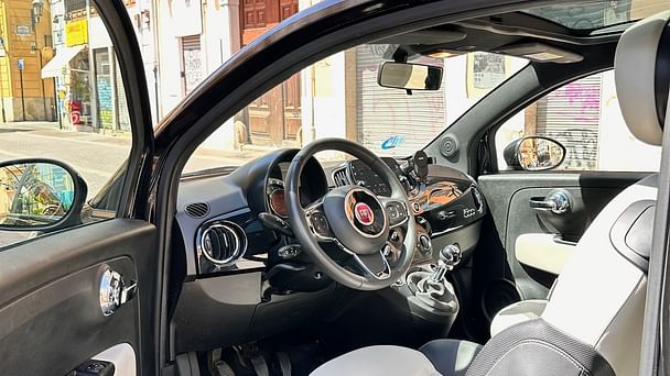Fiat 500 con GPS