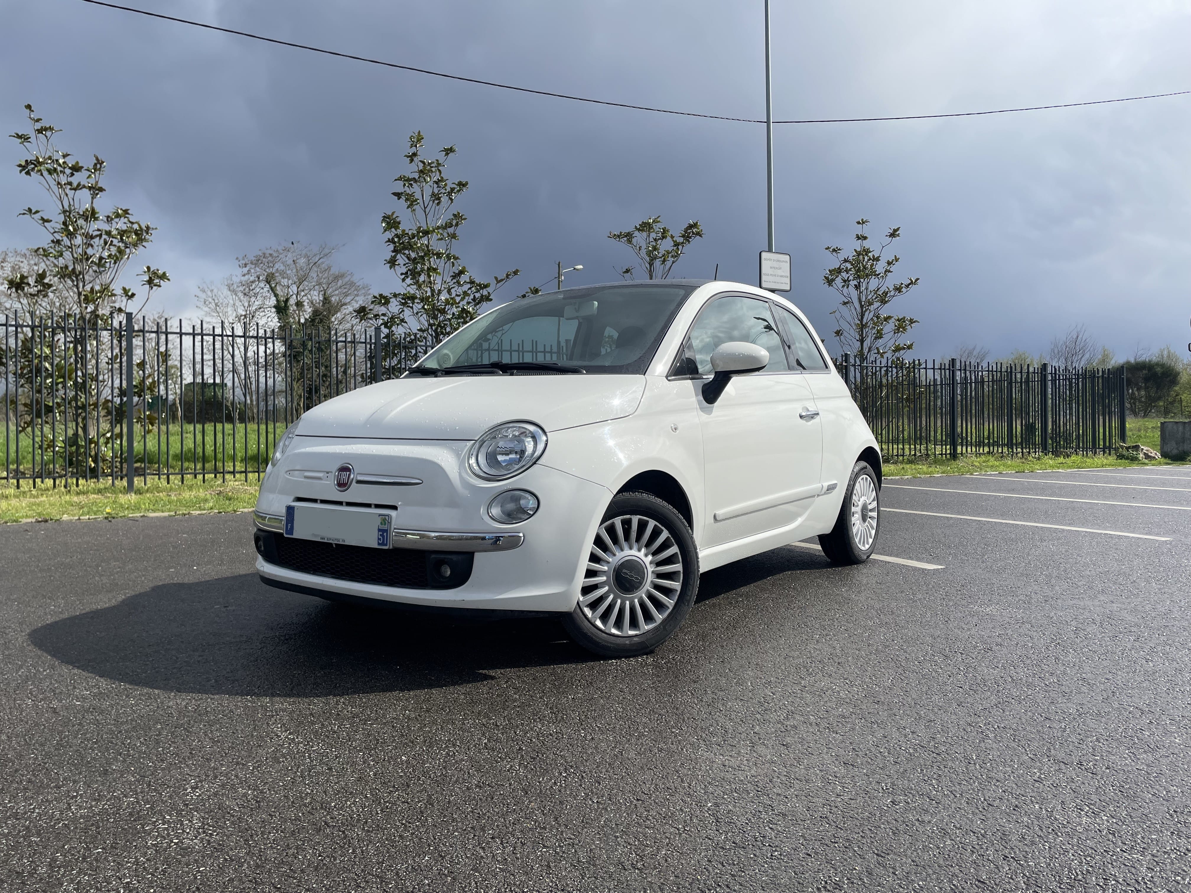 Fiat 500 Lounge toit panoramique