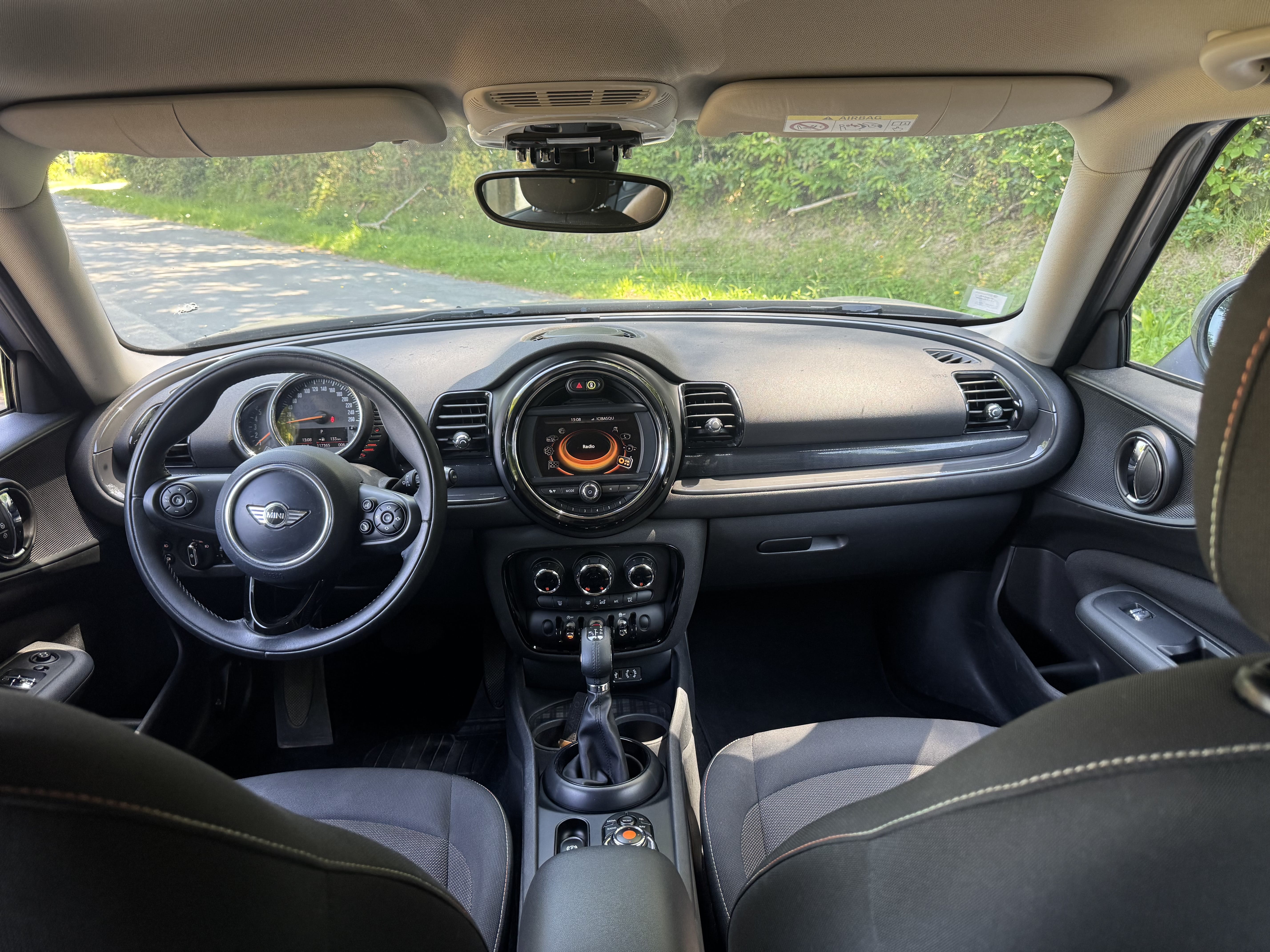 Mini Clubman with Baby seat