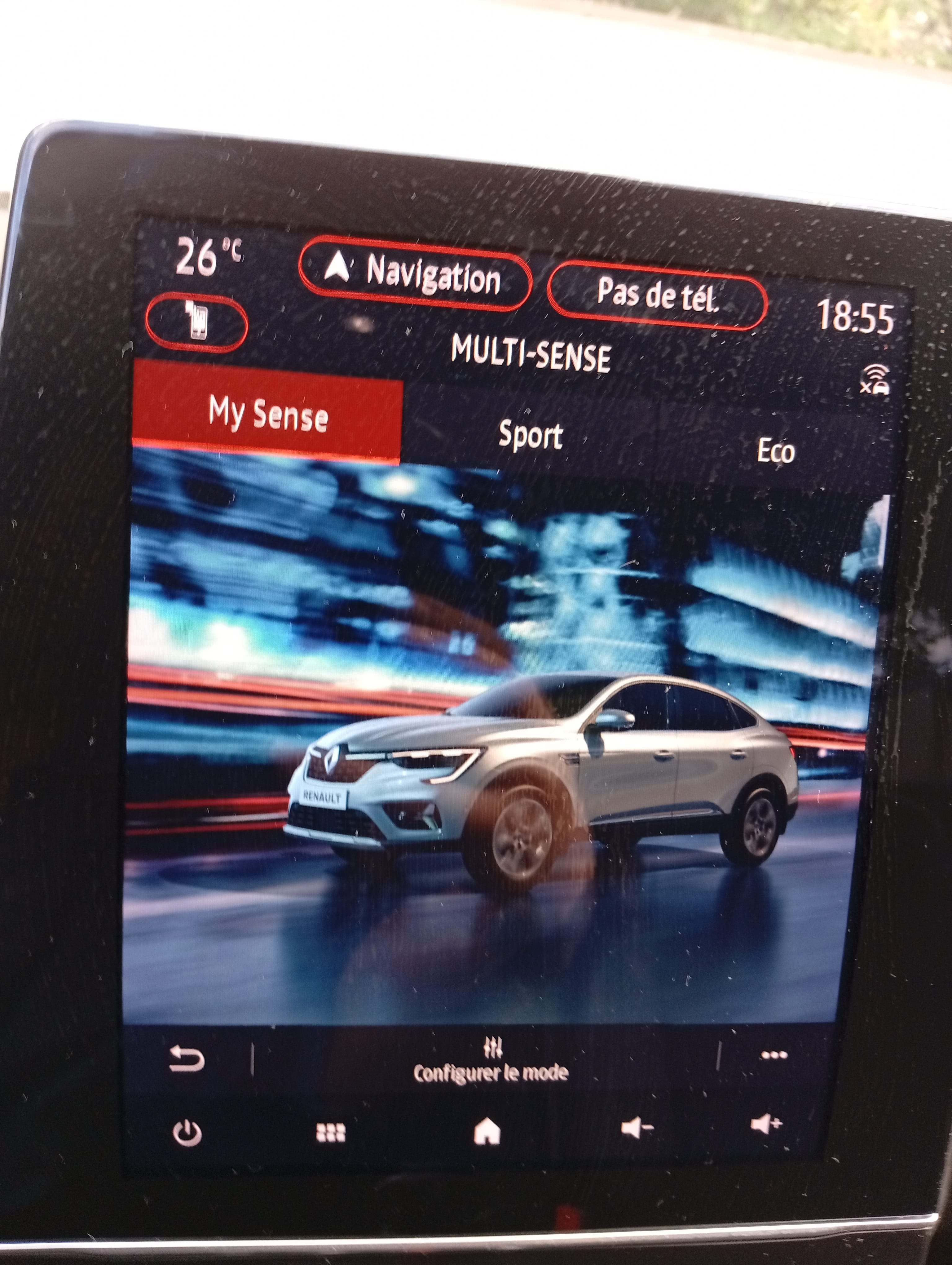 Renault Arkana E-Tech avec Caméra de recul