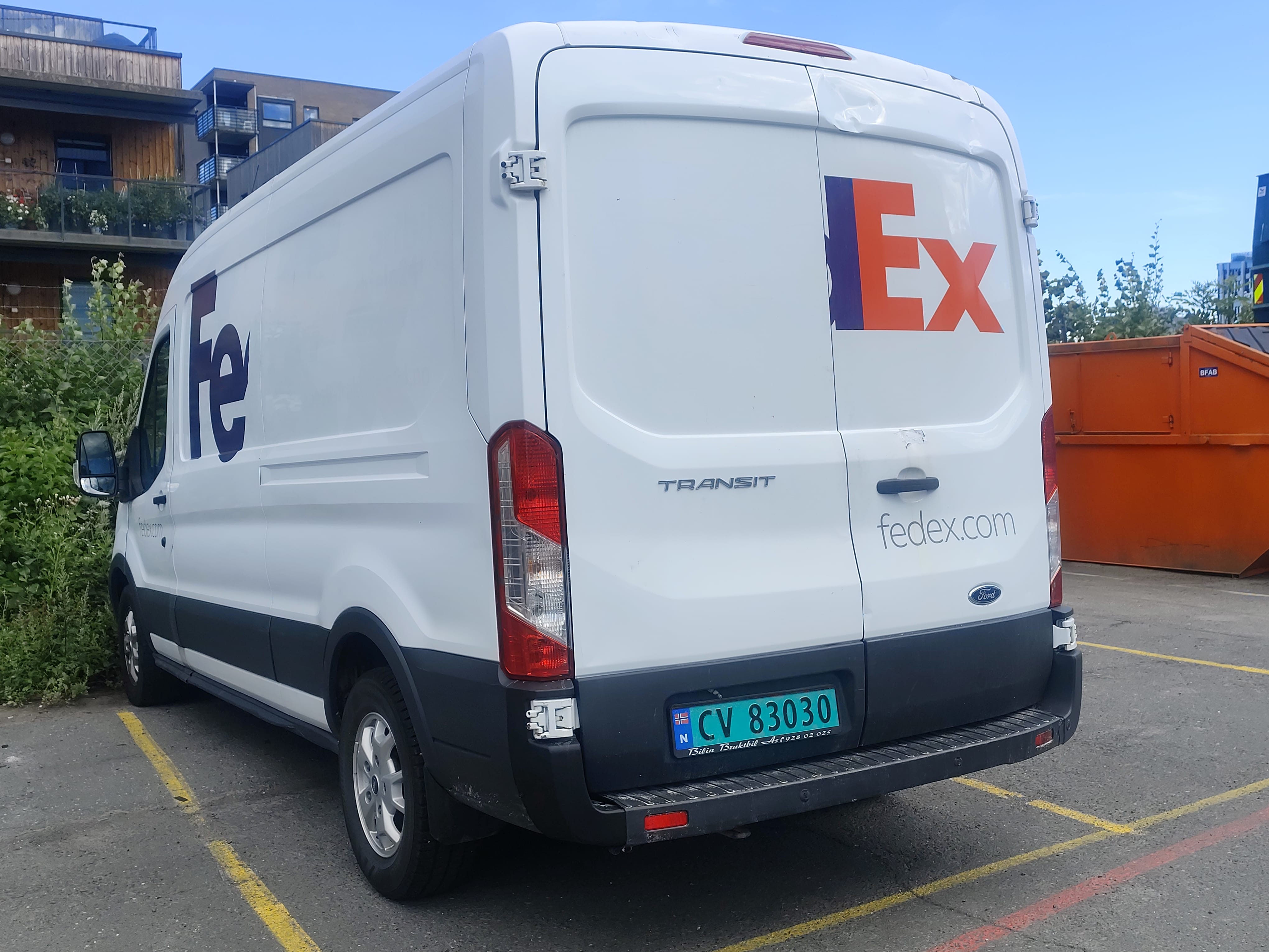Ford Transit Varebil med Aircondition