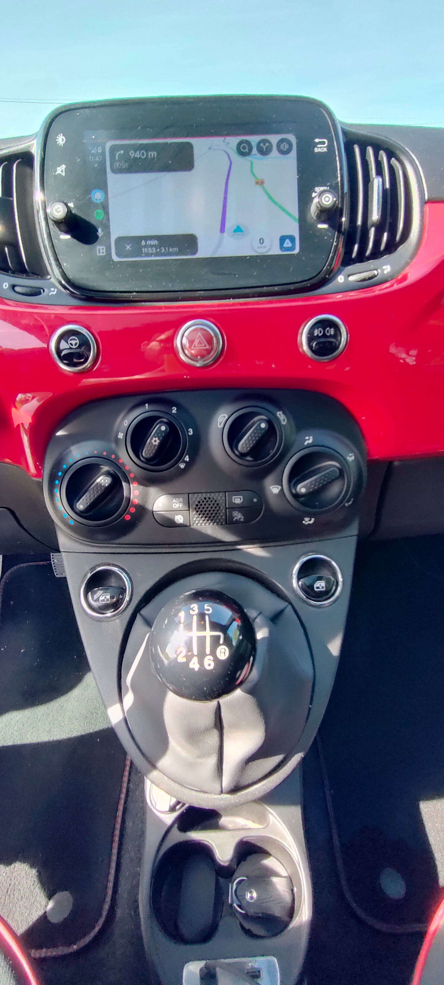 Fiat 500 avec Port USB