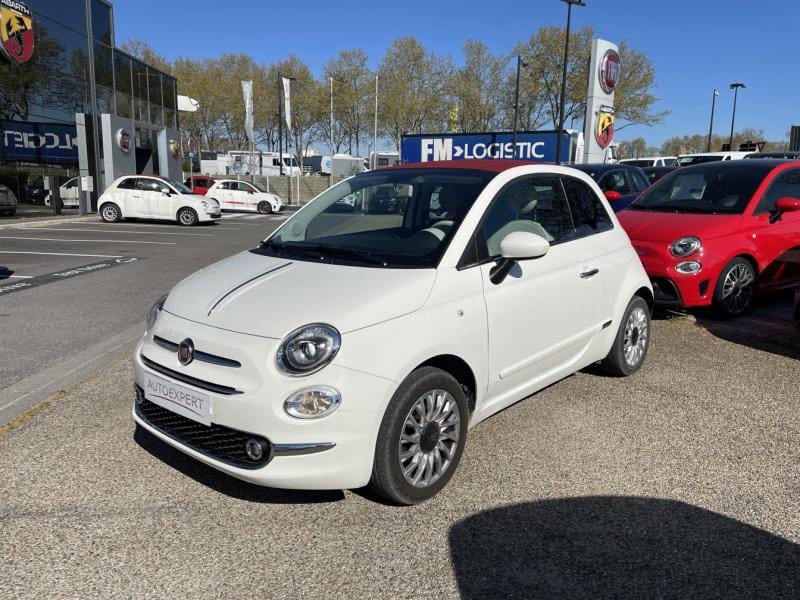 Fiat 500 C Cabriolet Lounge 1.2 8v 69ch avec Android Auto